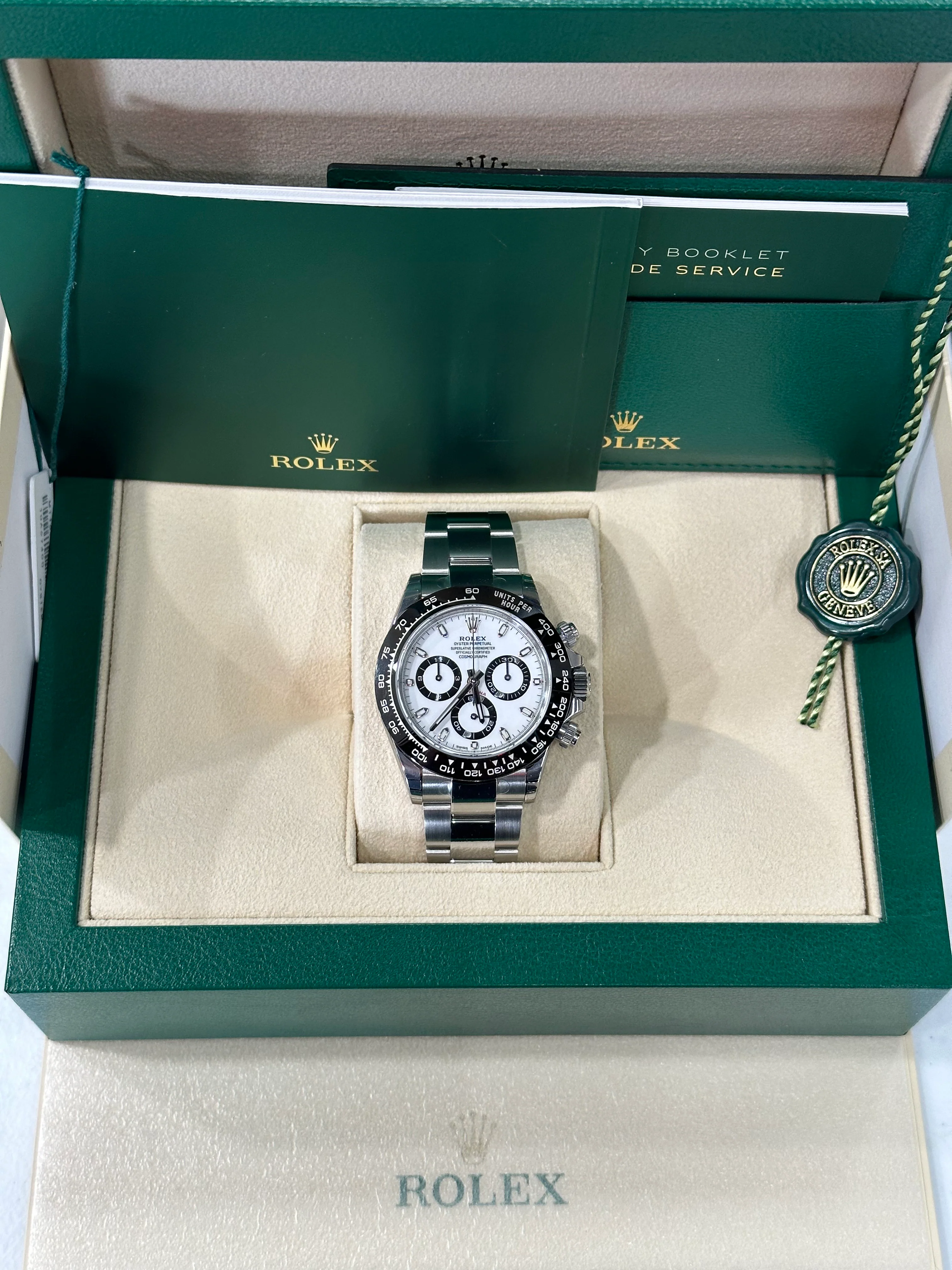 2023 Rolex Daytona 40mm 116500LN Stainless Steel Panda Dial - Image 5