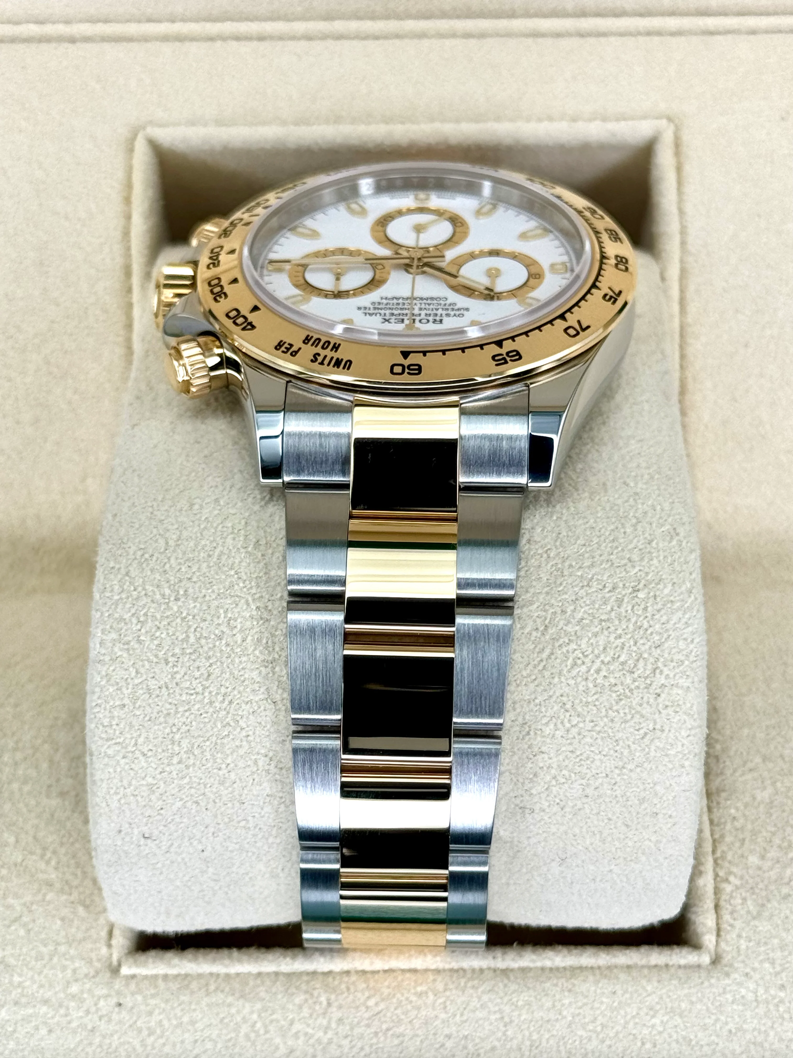 2023 Rolex Daytona 40mm 116503 Two-Tone White Dial - Image 4