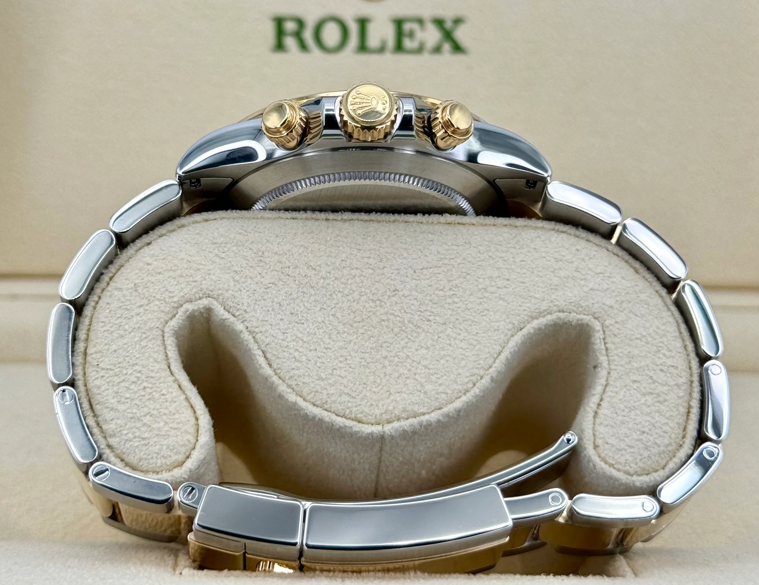 2023 Rolex Daytona 40mm 116503 Two-Tone White Dial - Image 9