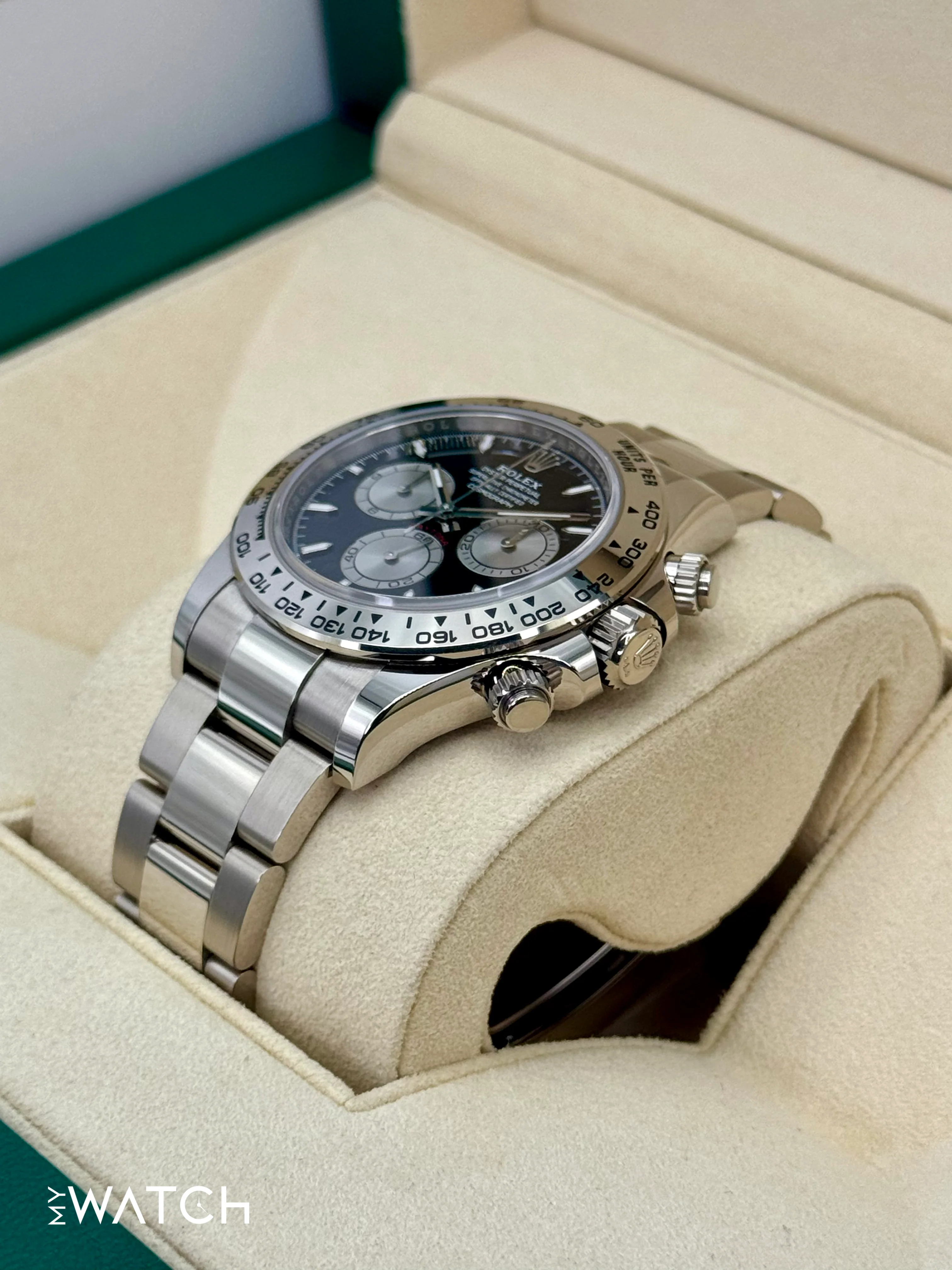 2023 Rolex Daytona 40mm 126509 White Gold Black Dial - Image 5