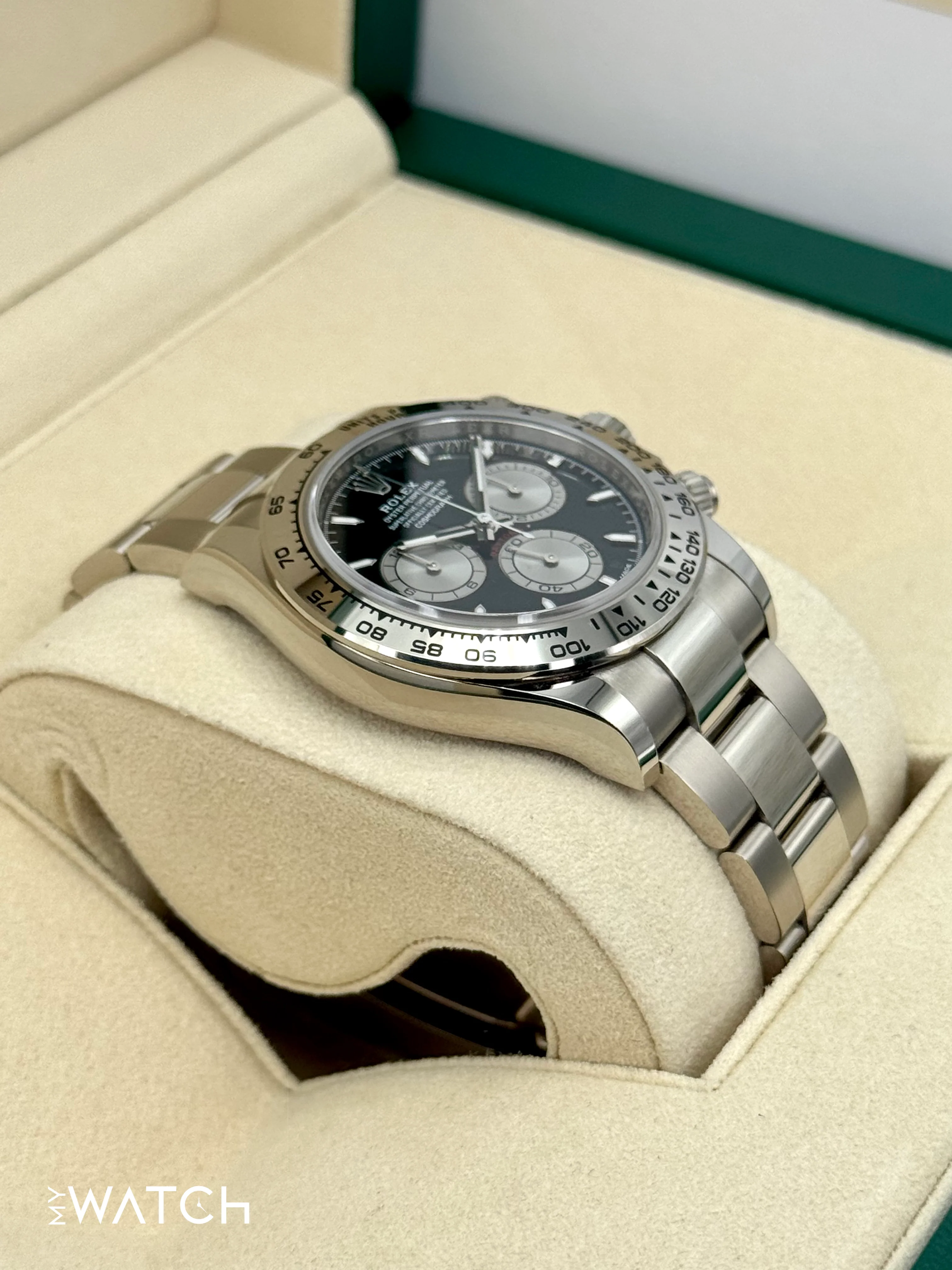 2023 Rolex Daytona 40mm 126509 White Gold Black Dial - Image 6