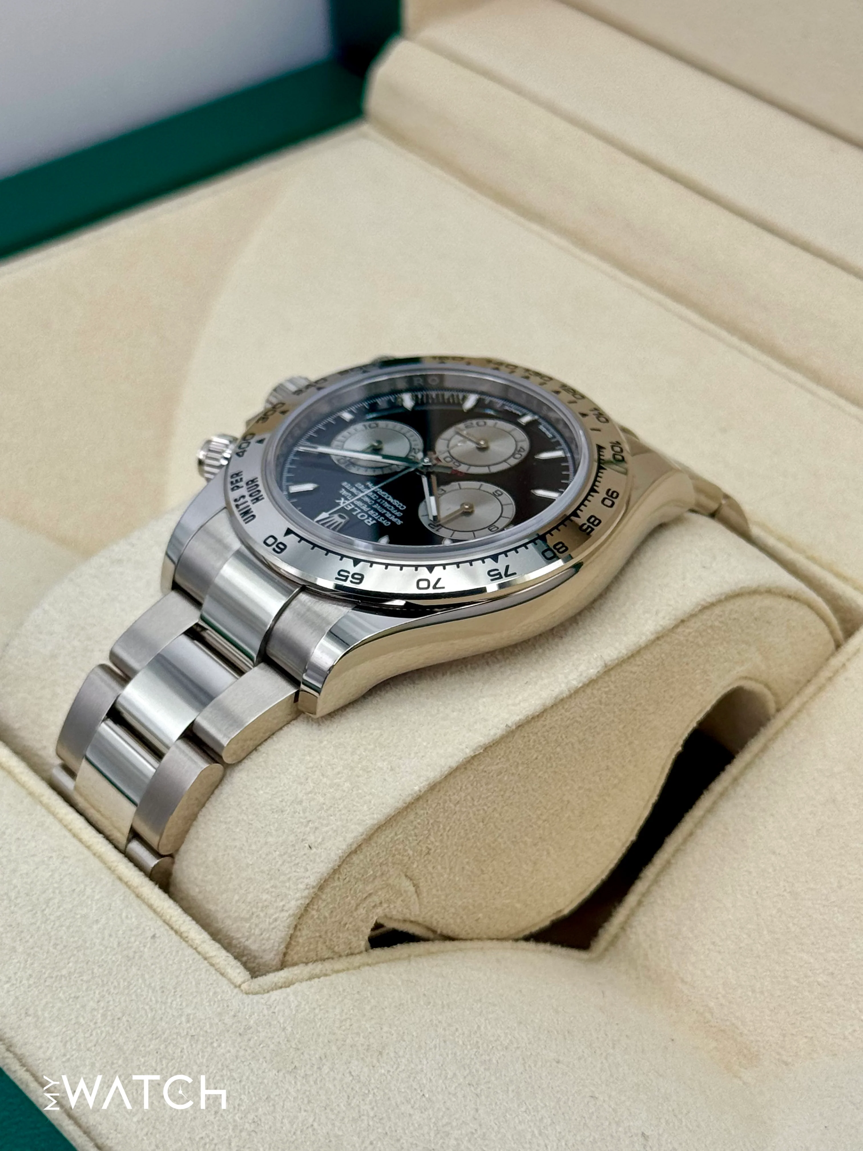2023 Rolex Daytona 40mm 126509 White Gold Black Dial - Image 7