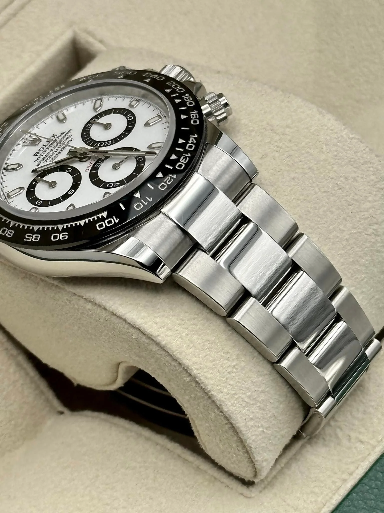 NEW 2023 Rolex Daytona 40mm 116500LN Stainless Steel Panda Dial - Image 7