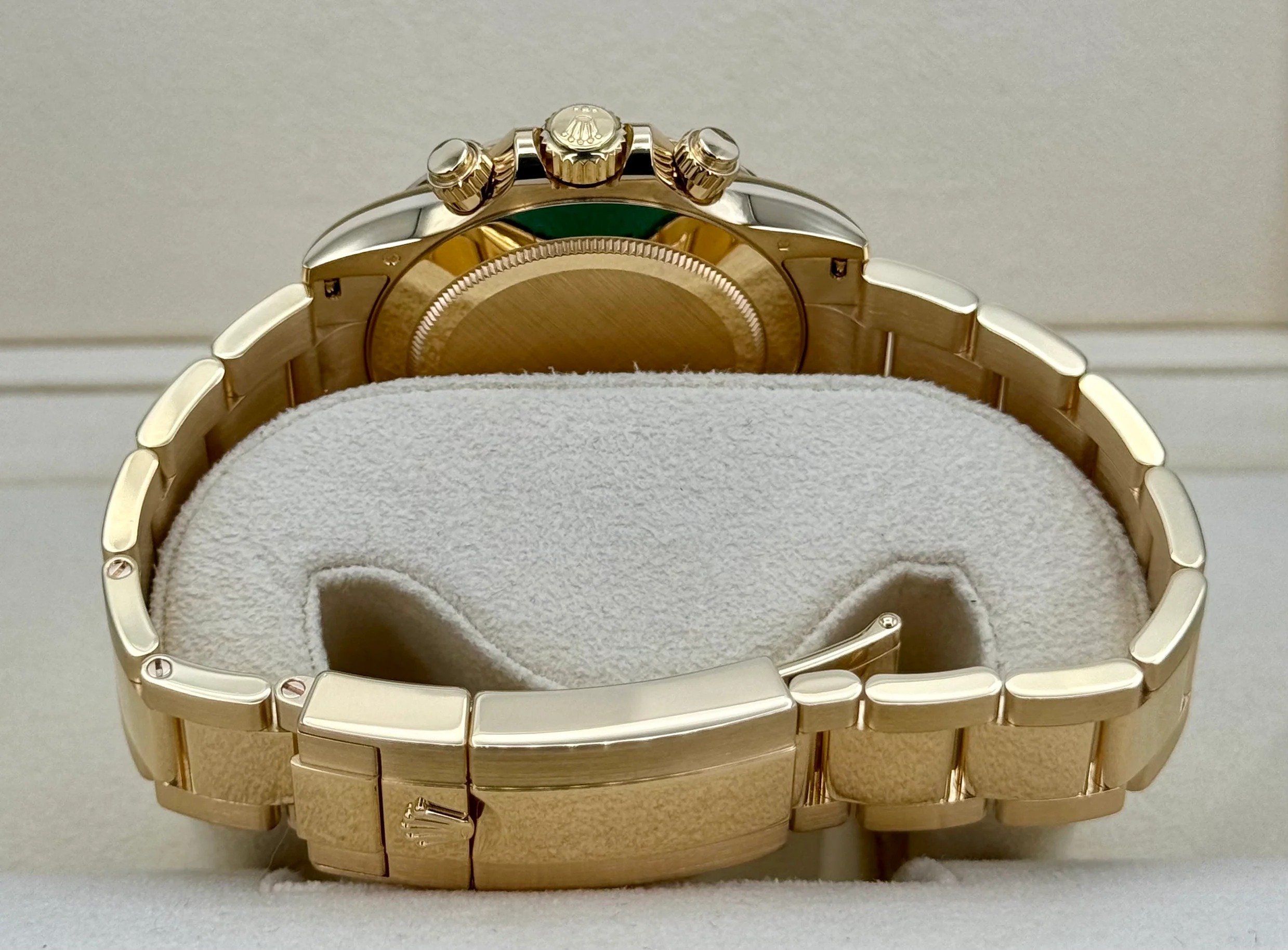 2023 Rolex Daytona "Paul Newman" 40mm 116508 Yellow Gold Black Dial - Image 9