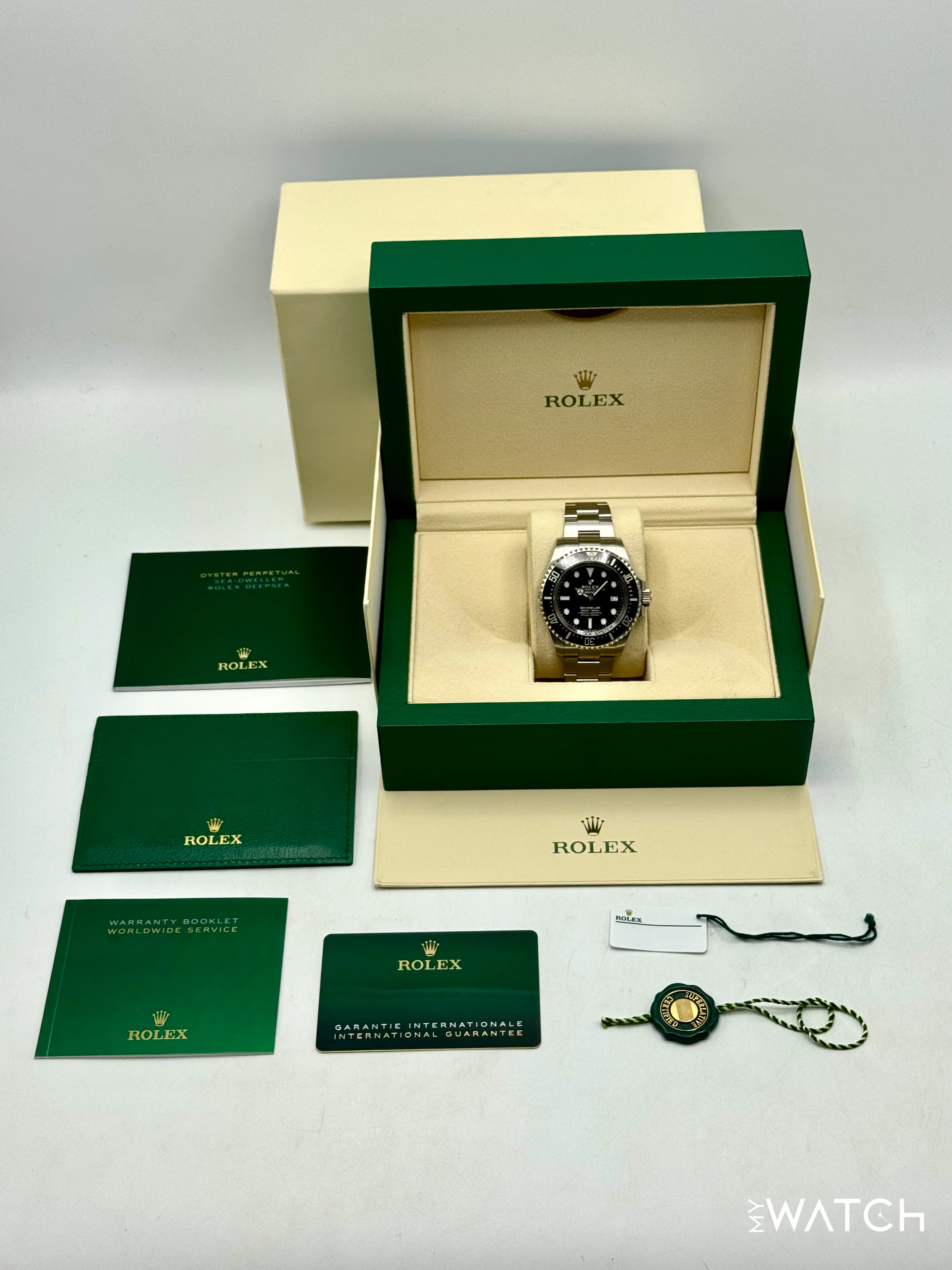 2023 Rolex Deepsea 44mm 136660 Stainless Steel Black Dial - Image 10
