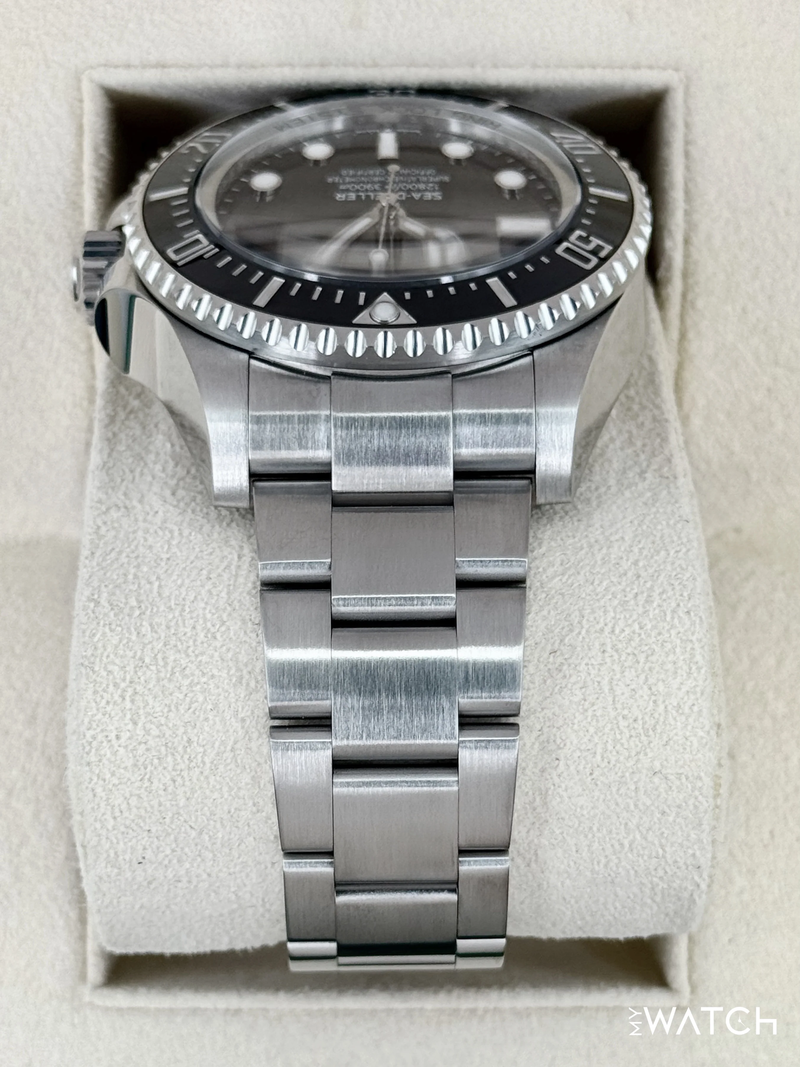 2023 Rolex Deepsea 44mm 136660 Stainless Steel Black Dial - Image 4