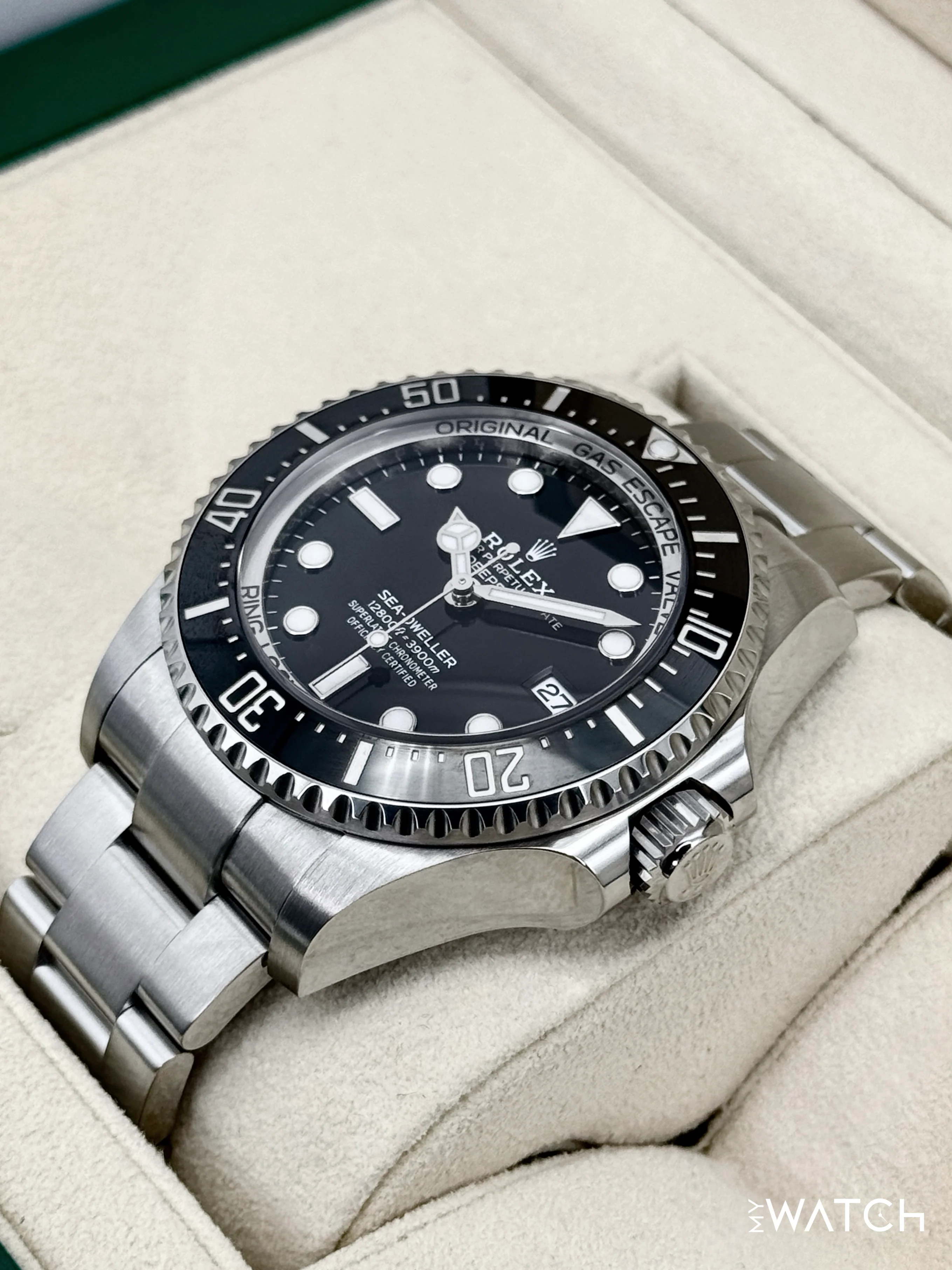 2023 Rolex Deepsea 44mm 136660 Stainless Steel Black Dial - Image 5