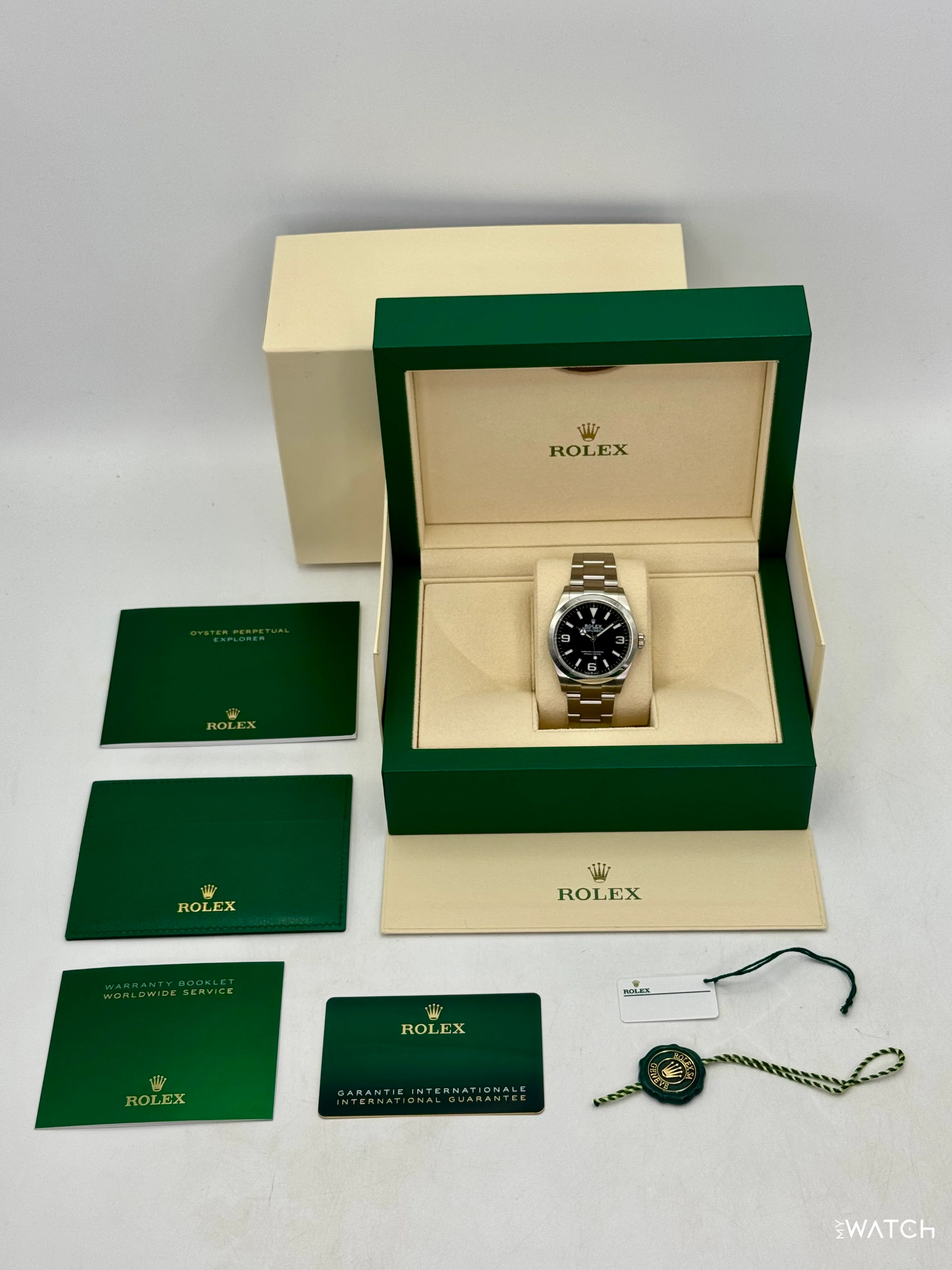 2023 Rolex Explorer 40mm 224270 Stainless Steel Black Dial - Image 10