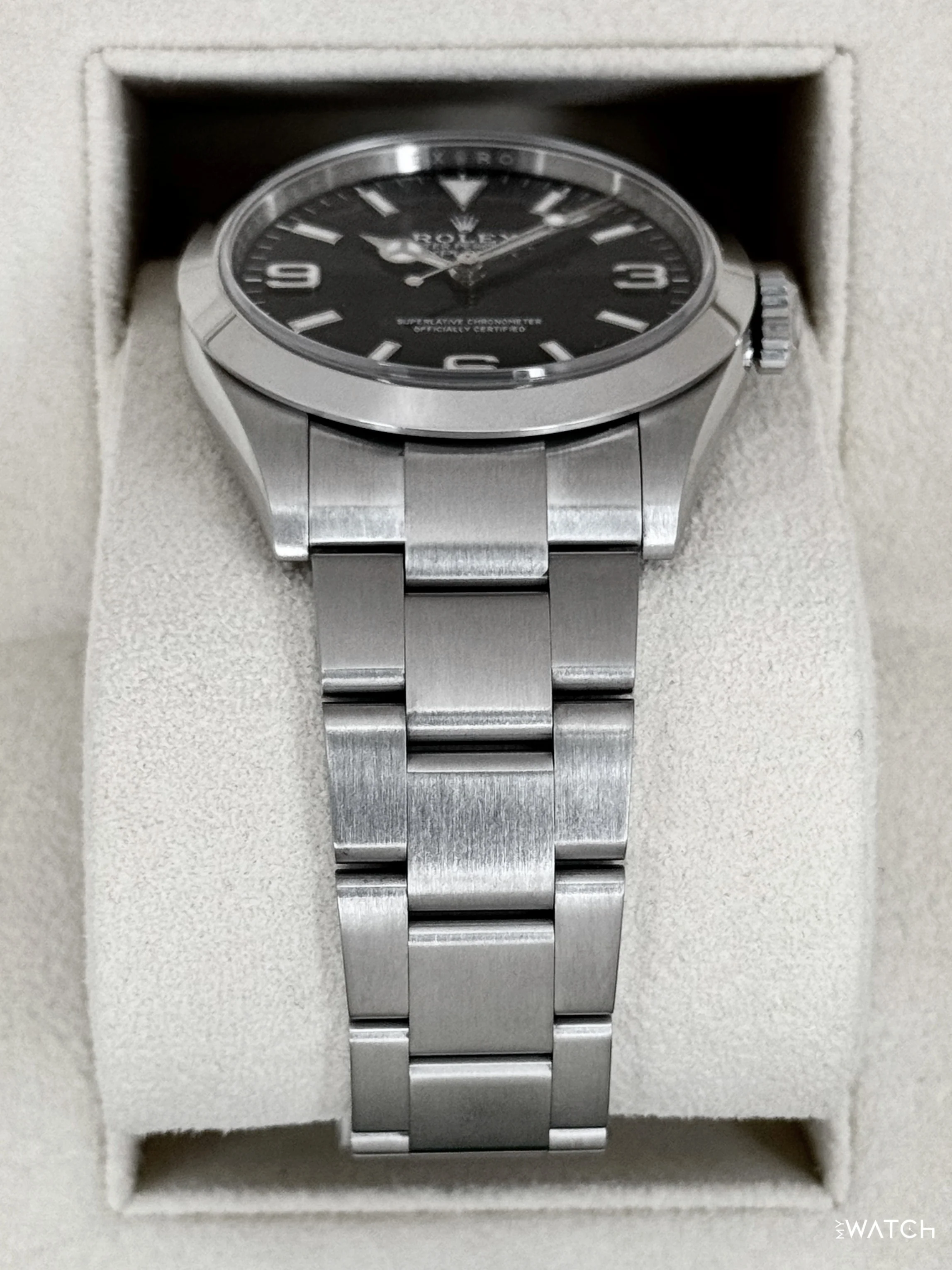 2023 Rolex Explorer 40mm 224270 Stainless Steel Black Dial - Image 3