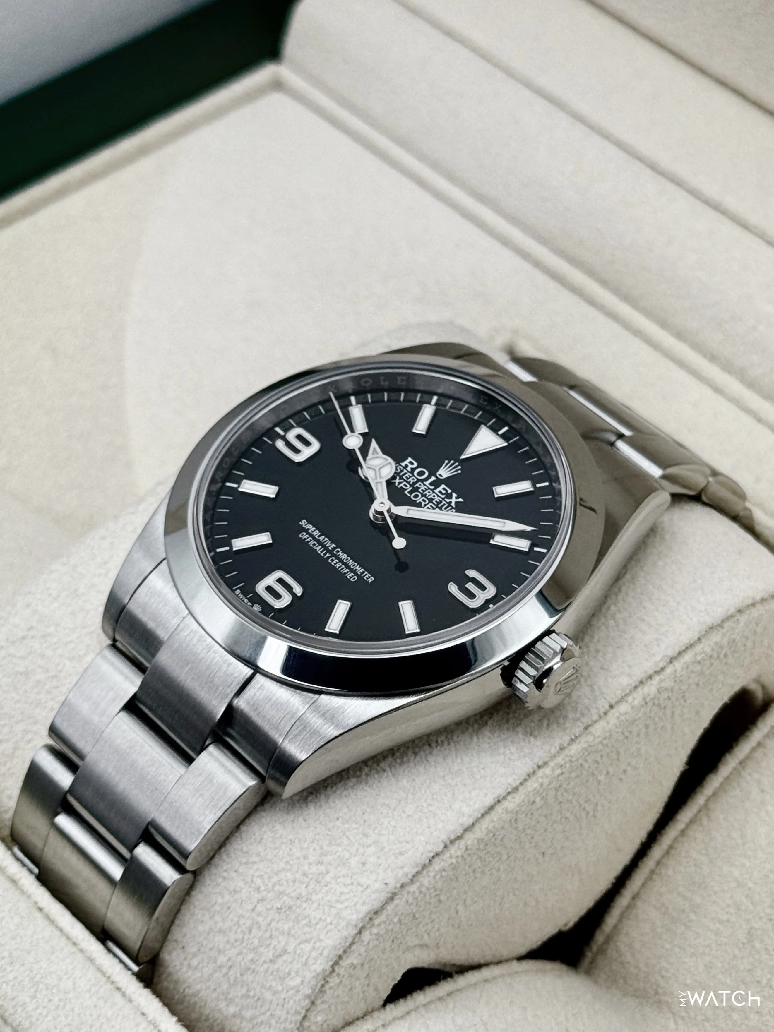 2023 Rolex Explorer 40mm 224270 Stainless Steel Black Dial - Image 5