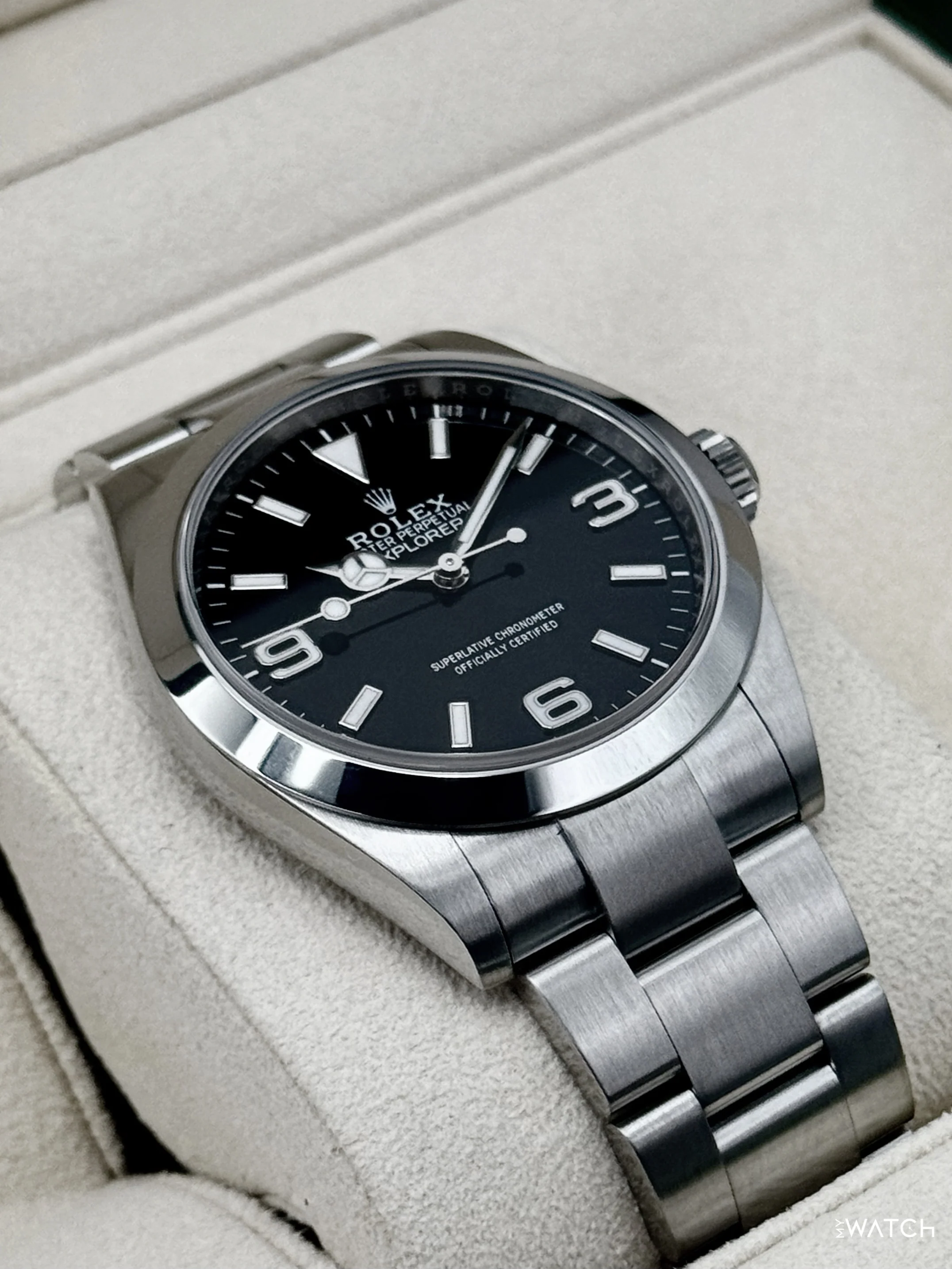 2023 Rolex Explorer 40mm 224270 Stainless Steel Black Dial - Image 6