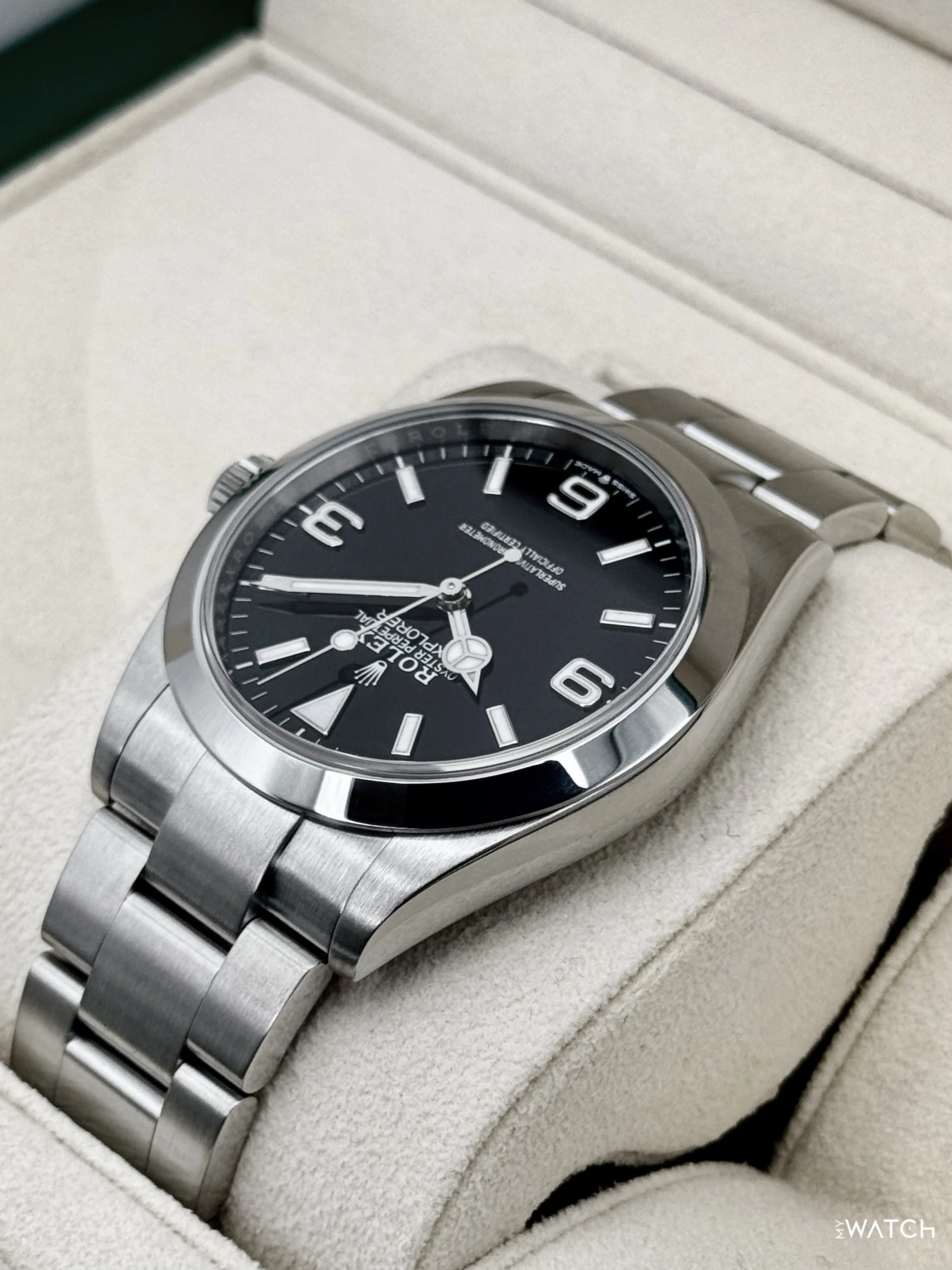 2023 Rolex Explorer 40mm 224270 Stainless Steel Black Dial - Image 7