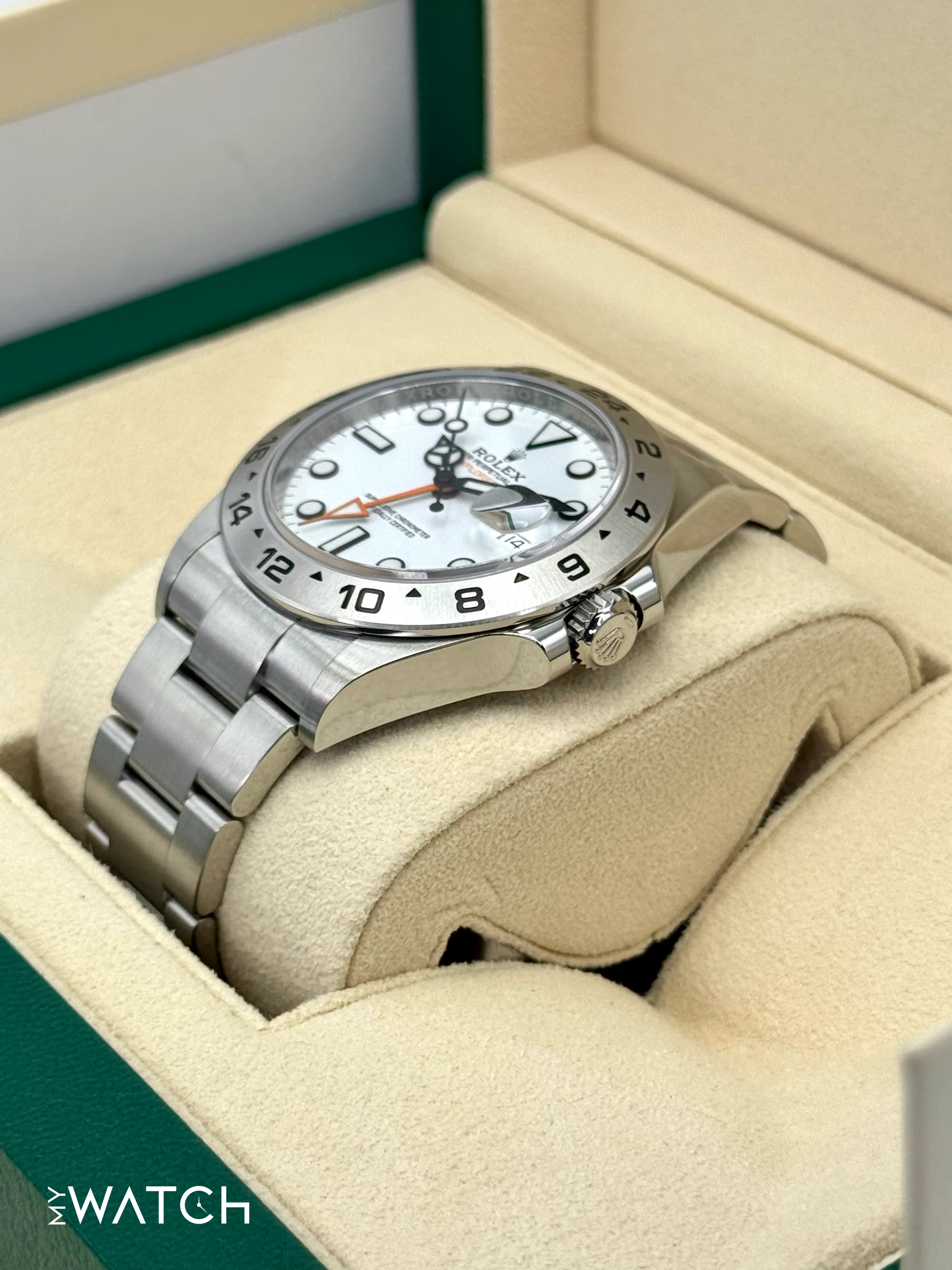 2023 Rolex Explorer II 42mm 226570 Polar White Dial - Image 5