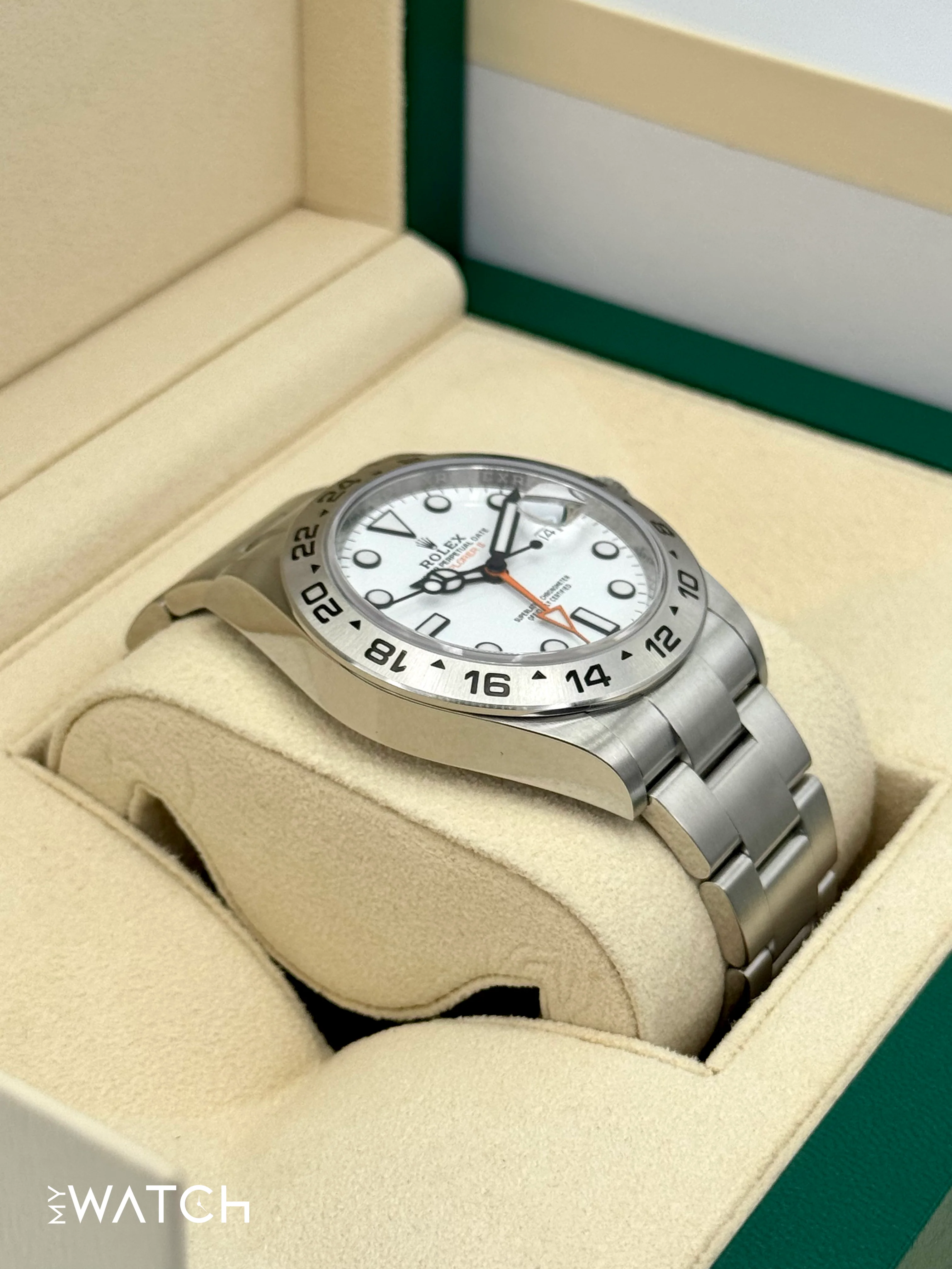 2023 Rolex Explorer II 42mm 226570 Polar White Dial - Image 6