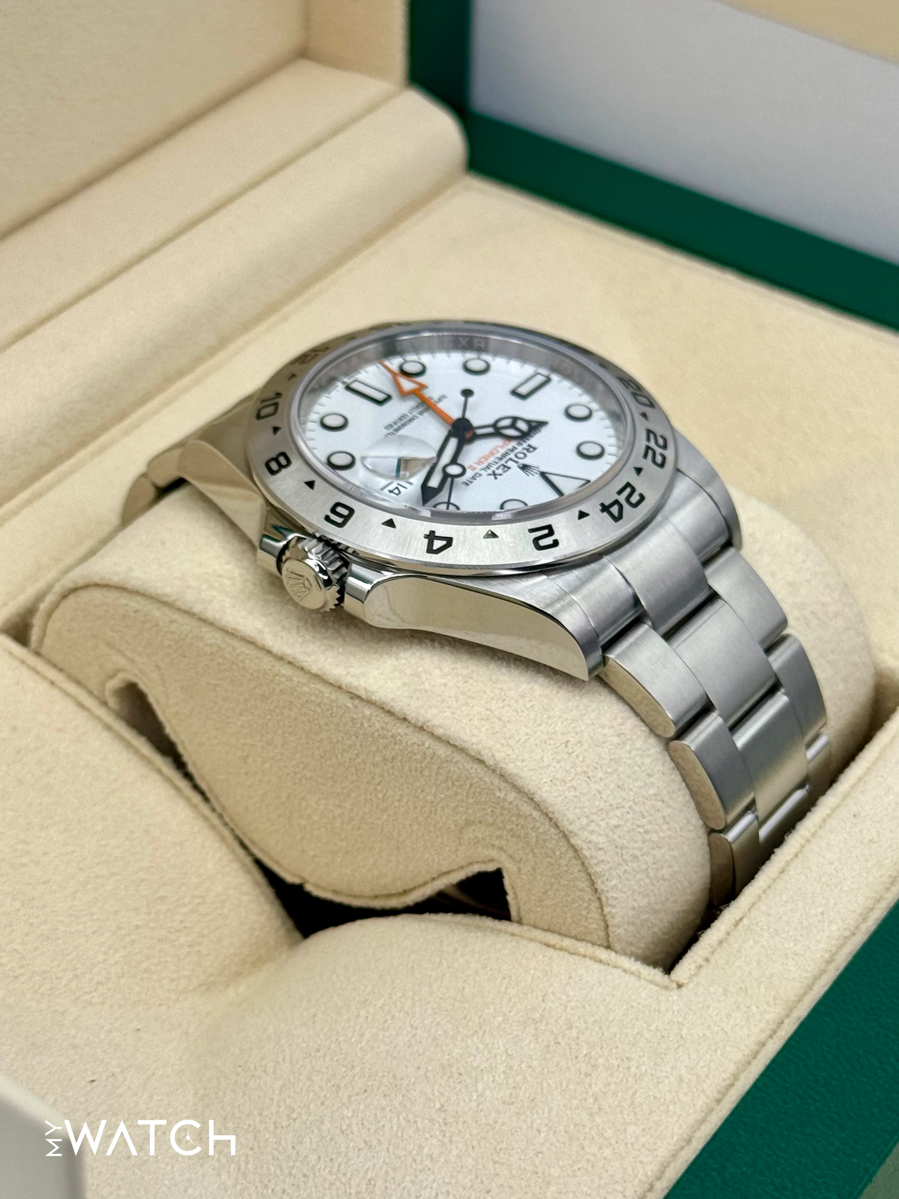 2023 Rolex Explorer II 42mm 226570 Polar White Dial - Image 8