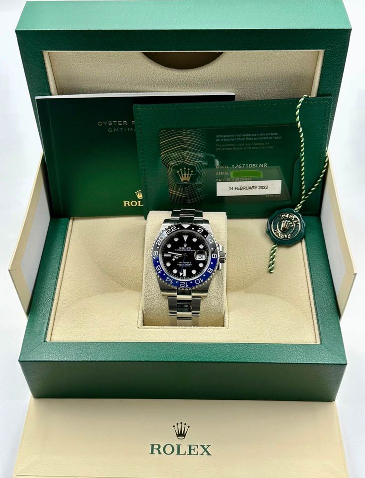 2023 Rolex GMT-Master II "Batman" 40mm 126710BLNR Oyster - Image 9