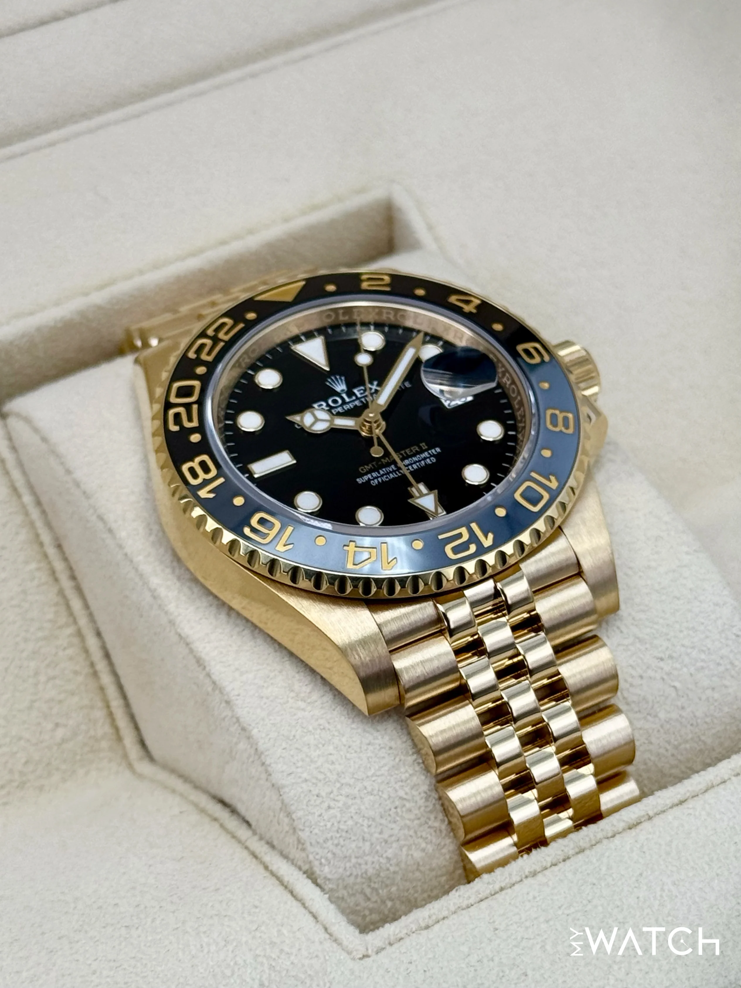 2023 Rolex GMT-Master II 40mm 126718GRNR Jubilee Black Dial - Image 6