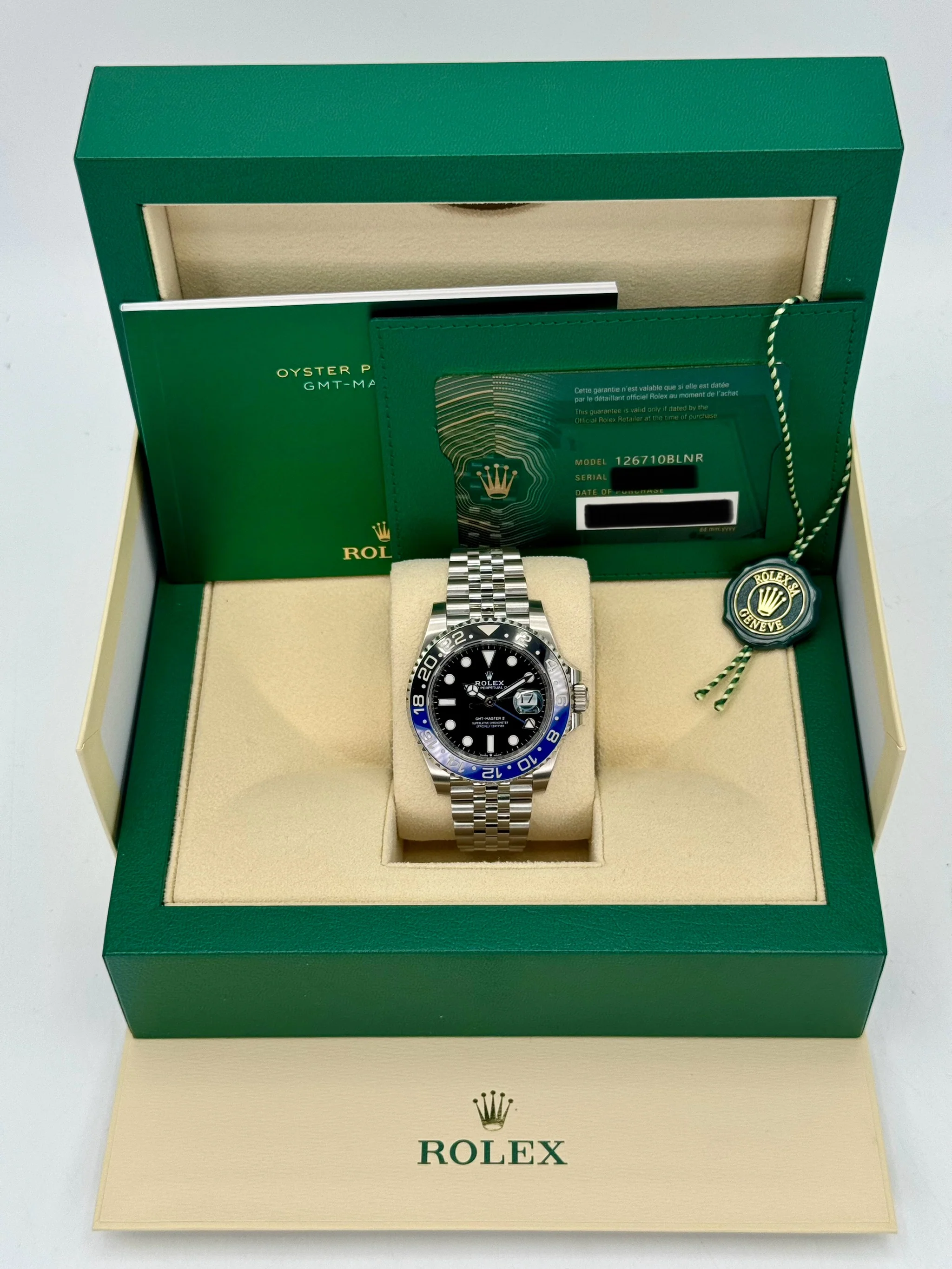 2023 Rolex GMT-Master II "Batgirl" 40mm 126710BLNR Jubilee Black Dial - Image 11