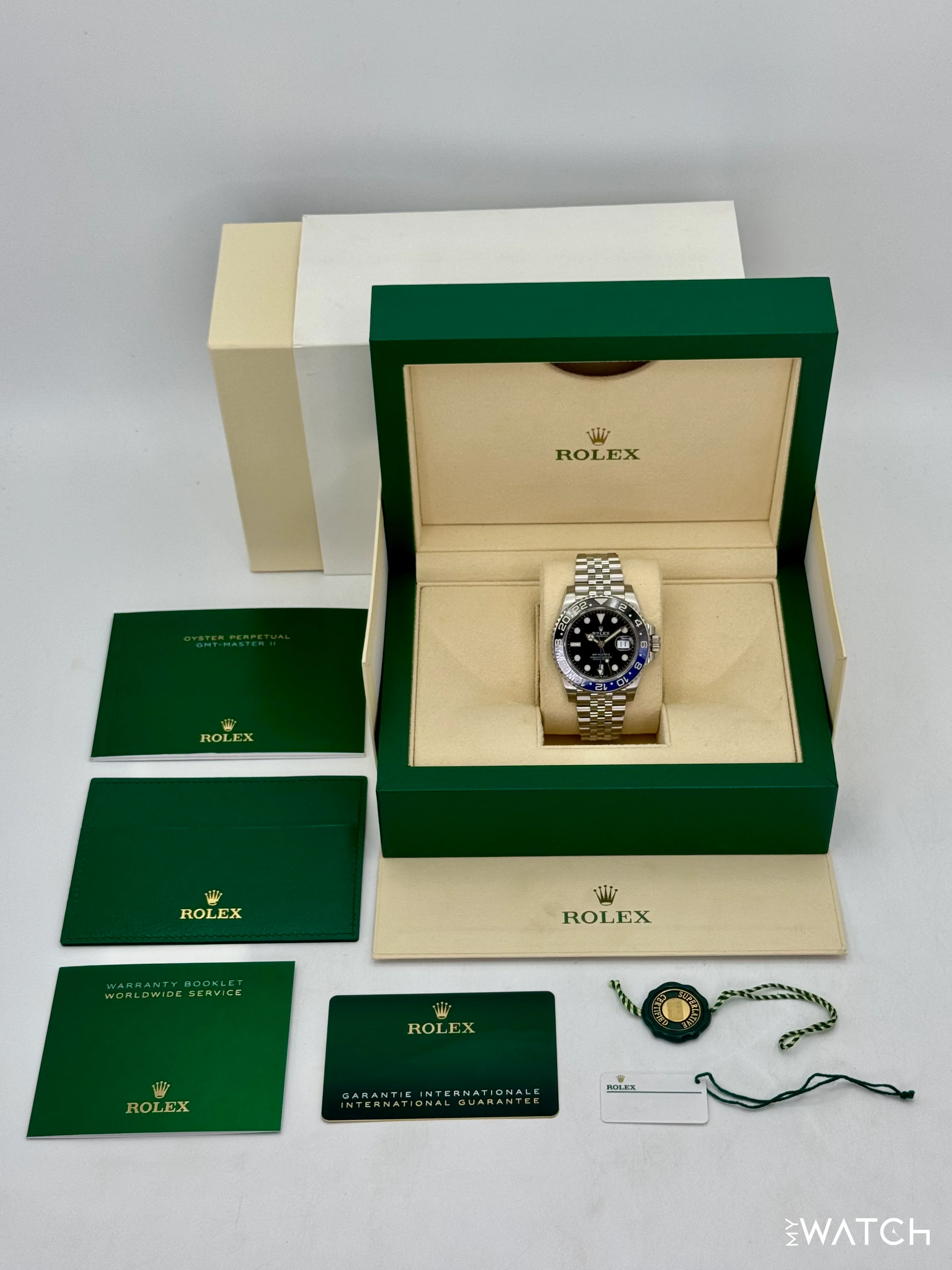2023 Rolex GMT-Master II "Batgirl" 40mm 126710BLNR Jubilee - Image 10