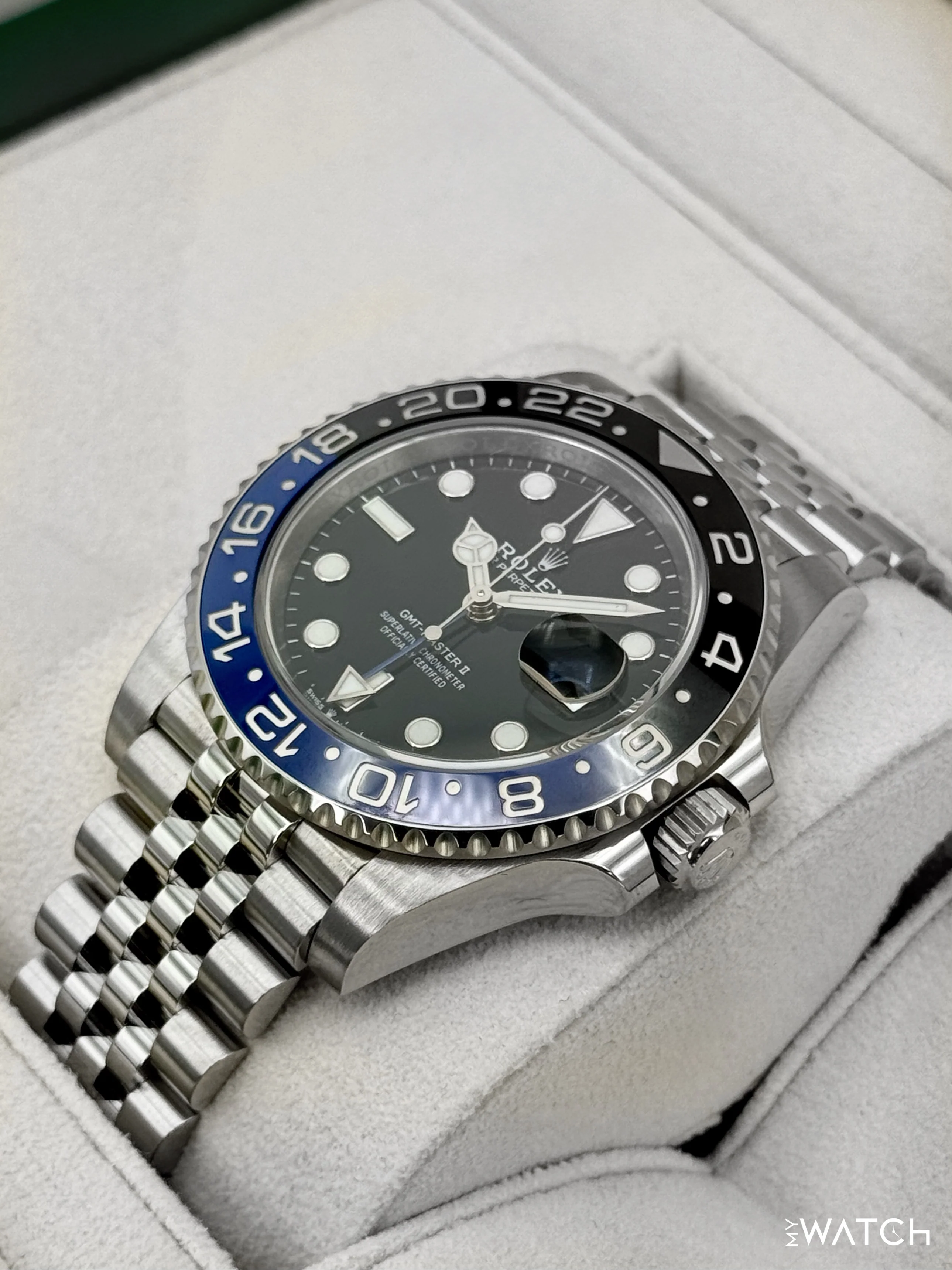 2023 Rolex GMT-Master II "Batgirl" 40mm 126710BLNR Jubilee - Image 5