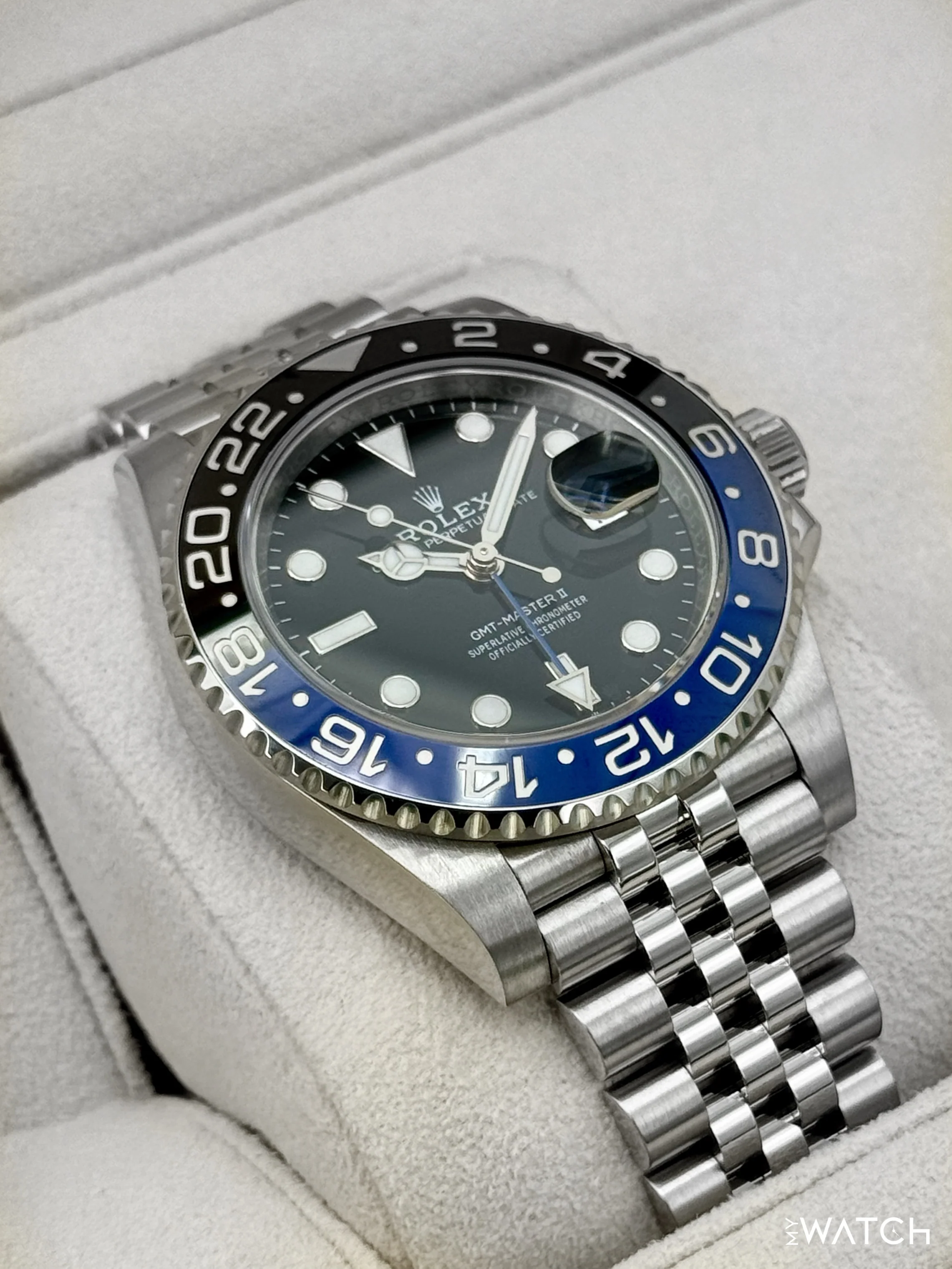 2023 Rolex GMT-Master II "Batgirl" 40mm 126710BLNR Jubilee - Image 6