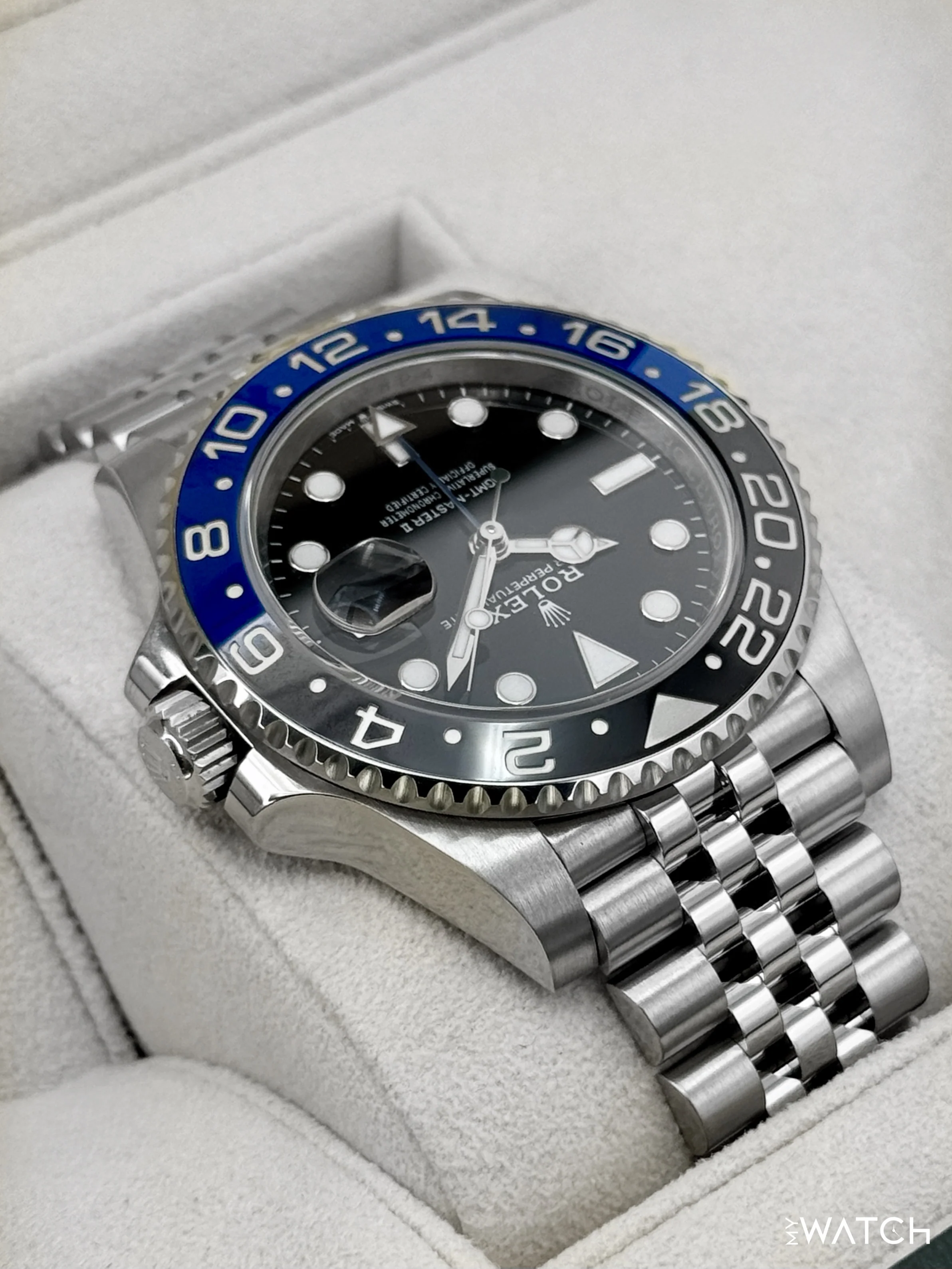 2023 Rolex GMT-Master II "Batgirl" 40mm 126710BLNR Jubilee - Image 8