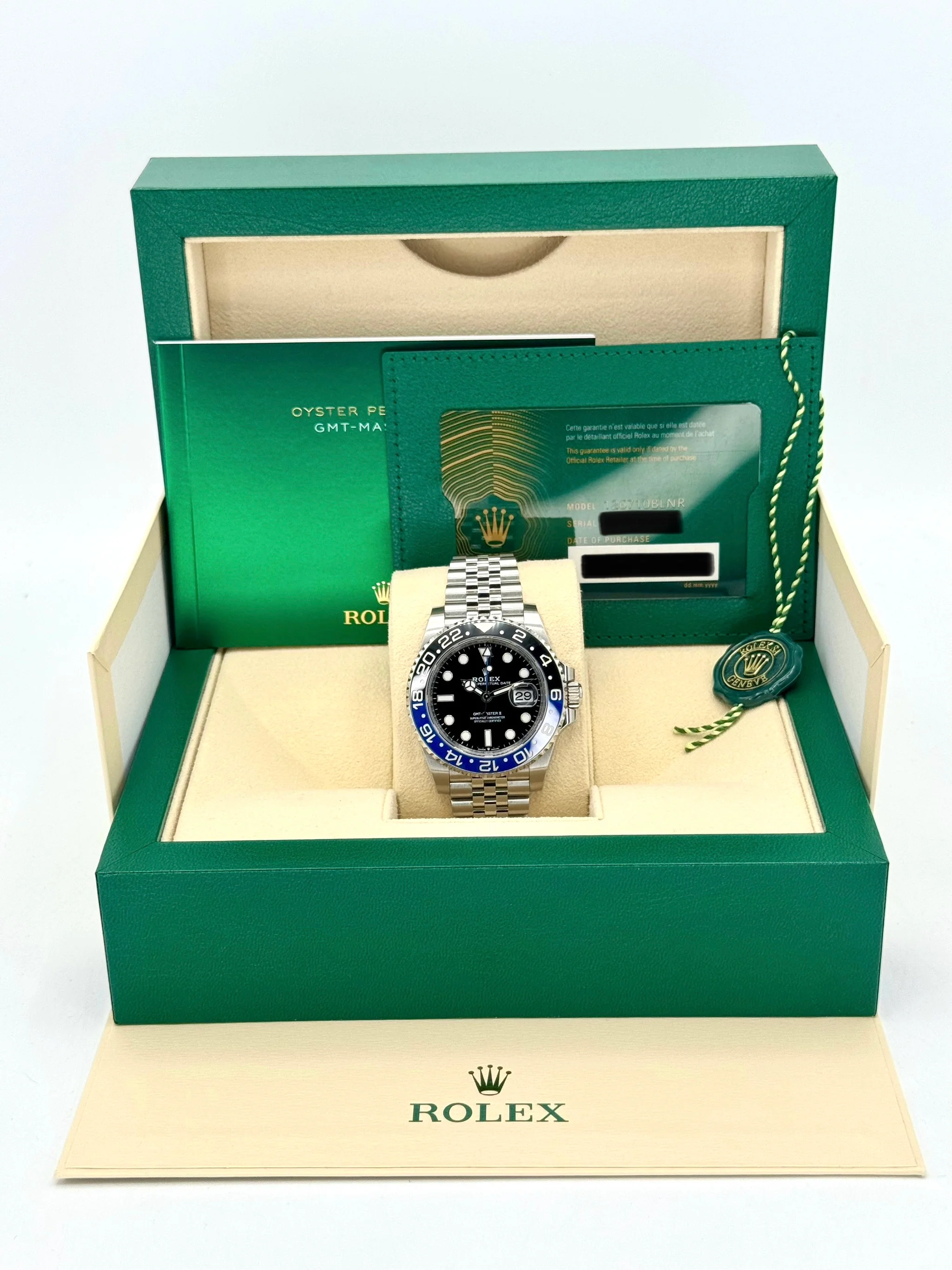 2023 Rolex GMT-Master II "Batgirl" 40mm 126710BLNR Jubilee Black Dial - Image 11