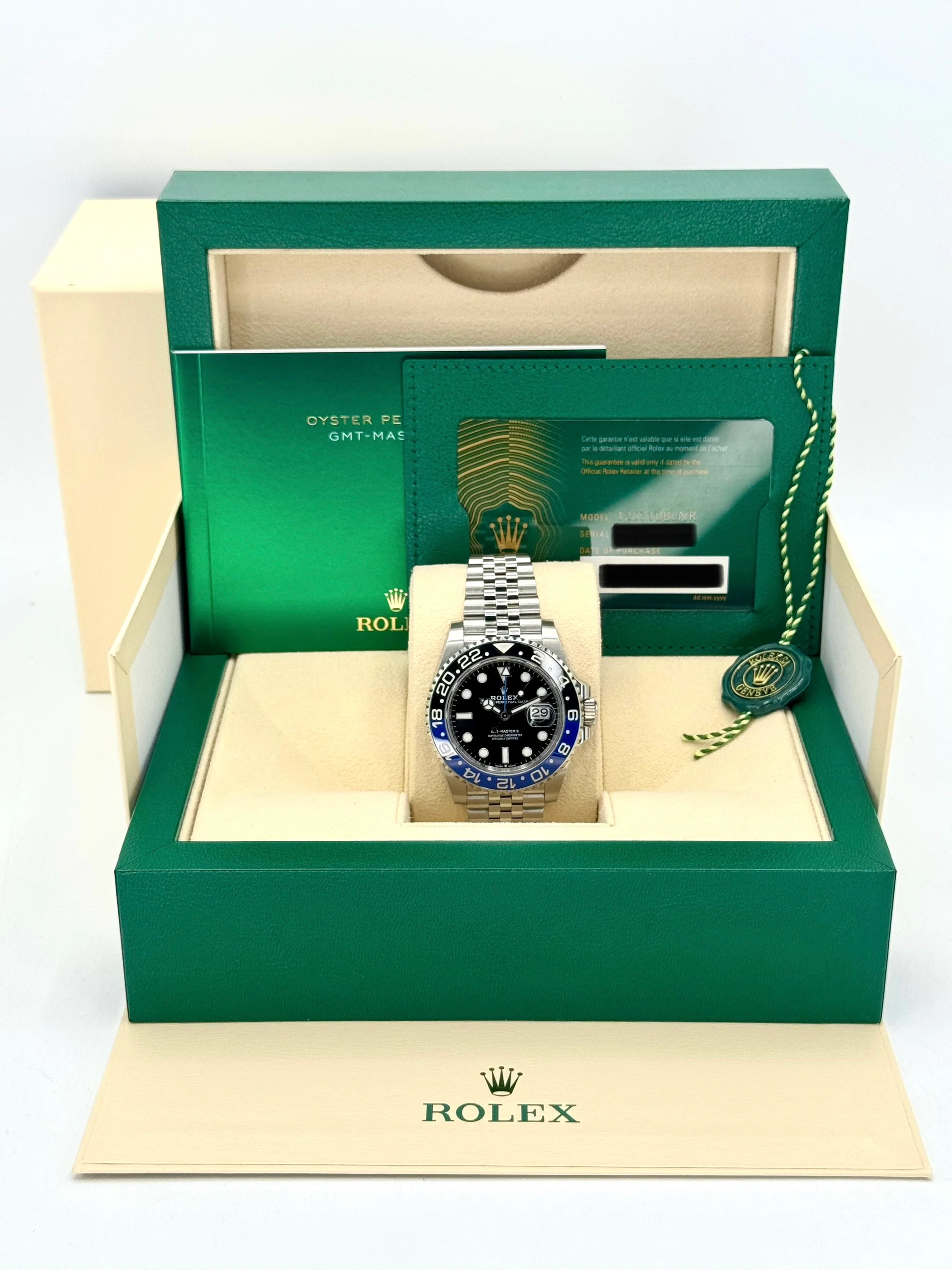 2023 Rolex GMT-Master II "Batgirl" 40mm 126710BLNR Jubilee Black Dial - Image 12