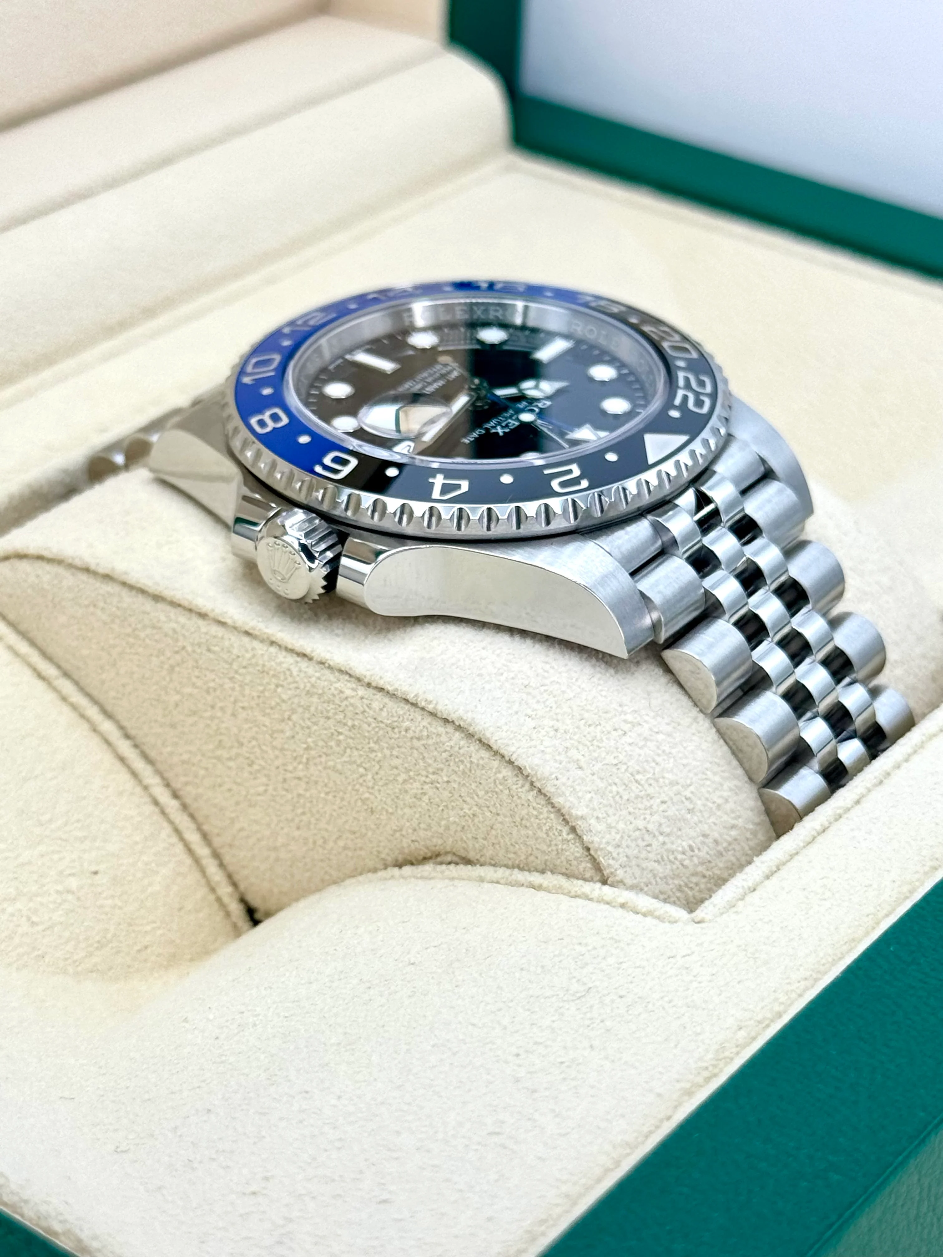 2023 Rolex GMT-Master II "Batgirl" 40mm 126710BLNR Jubilee Black Dial - Image 8