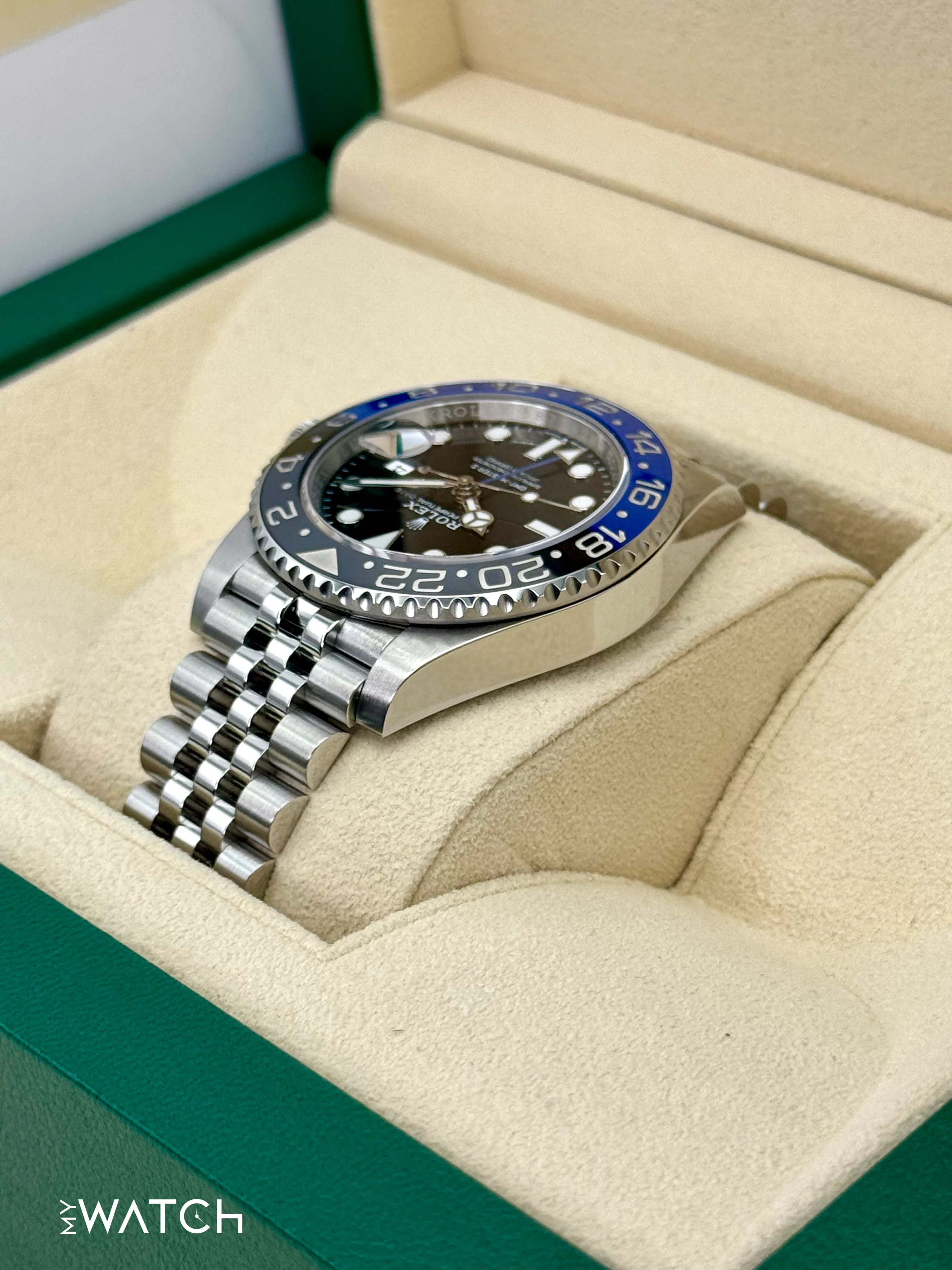 2023 Rolex GMT-Master II "Batgirl" 40mm 126710BLNR Jubilee Black Dial - Image 7