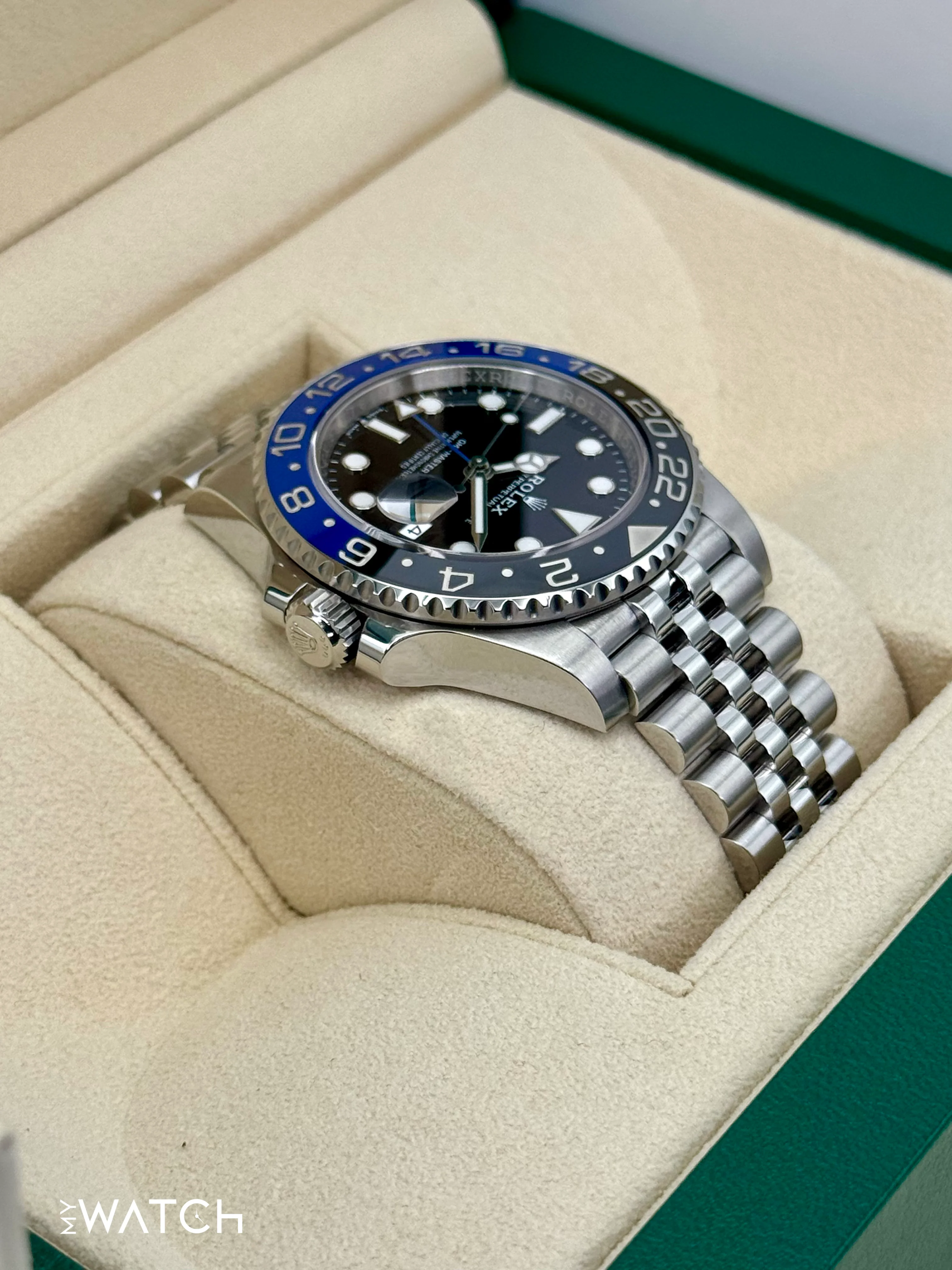 2023 Rolex GMT-Master II "Batgirl" 40mm 126710BLNR Jubilee Black Dial - Image 8