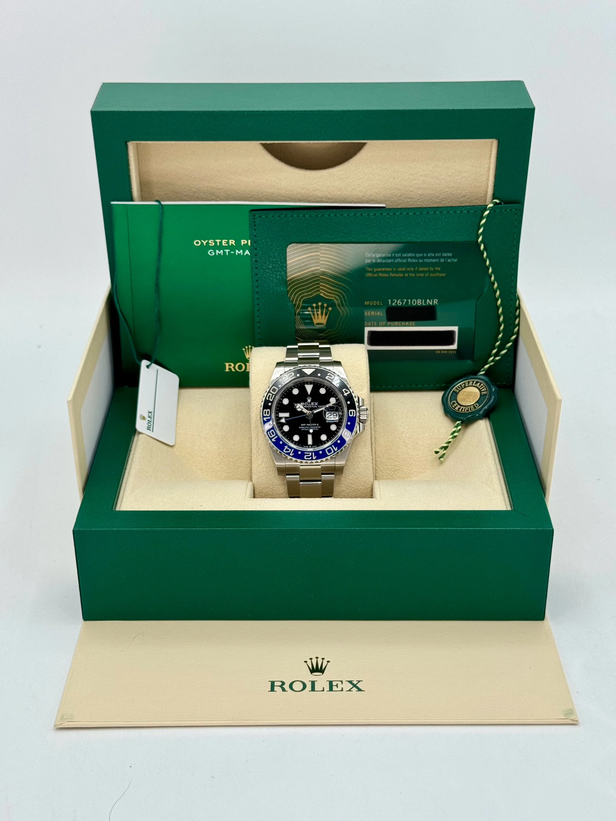 2023 Rolex GMT-Master II "Batman" 40mm 126710BLNR Oyster - Image 11