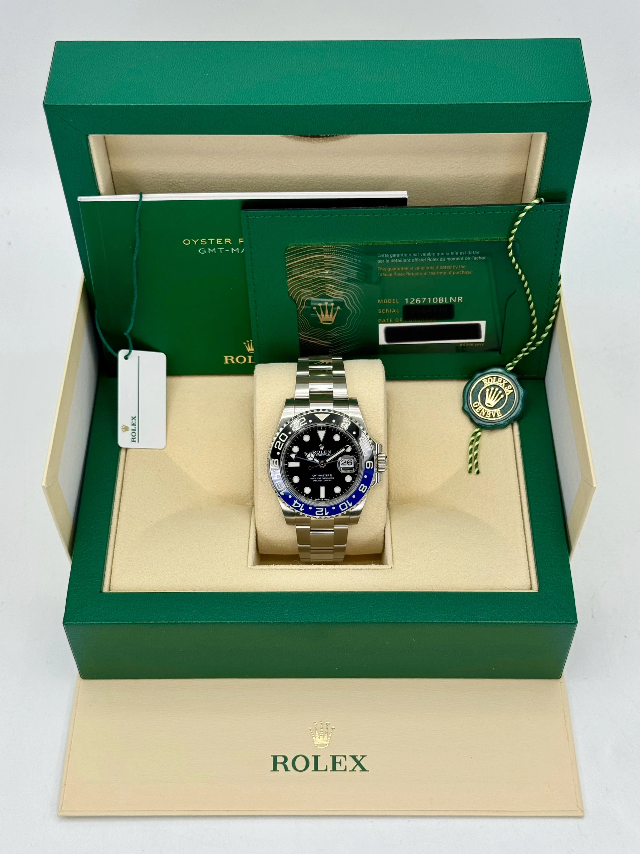2023 Rolex GMT-Master II "Batman" 40mm 126710BLNR Oyster - Image 11