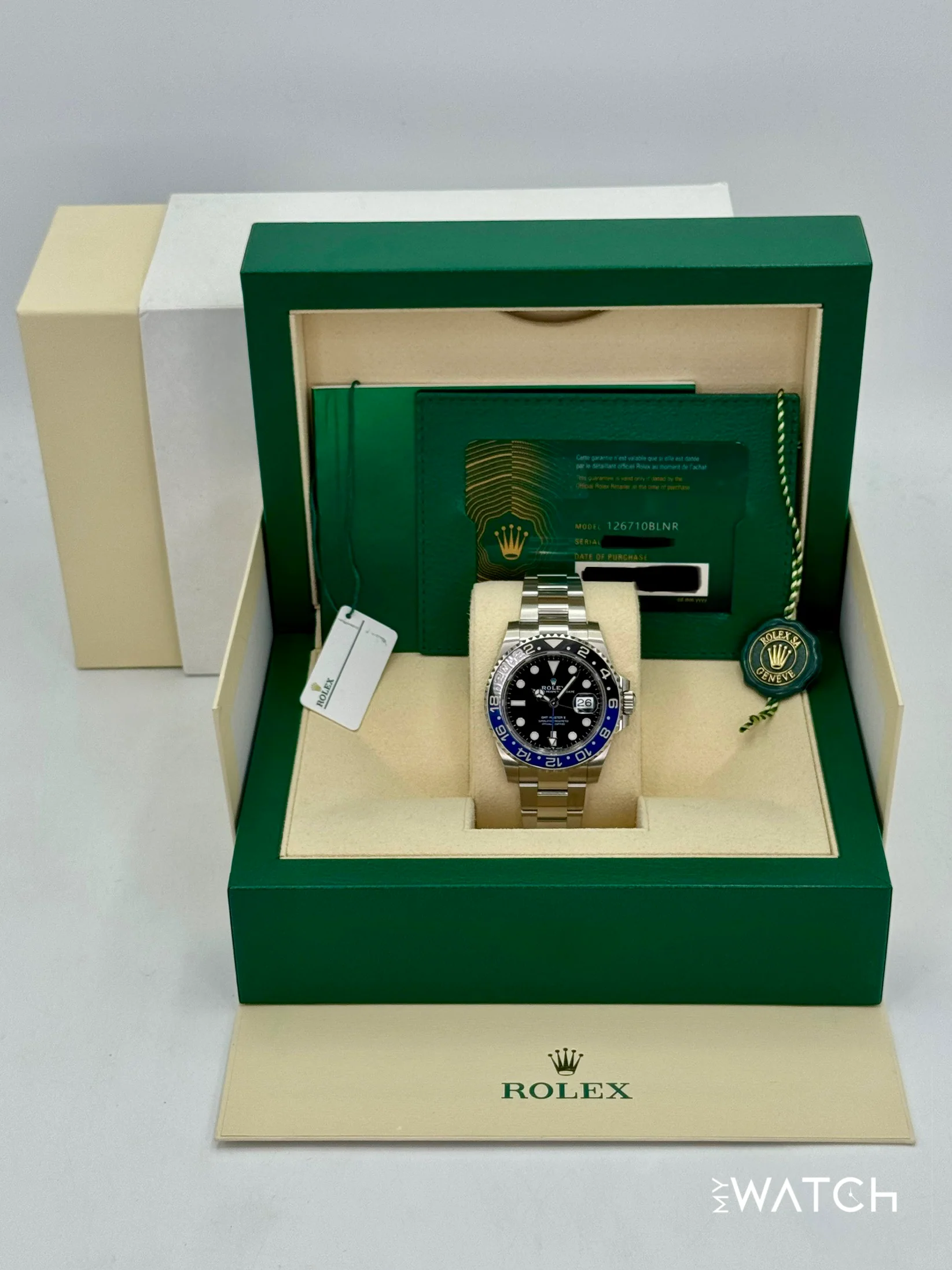 2023 Rolex GMT-Master II "Batman" 40mm 126710BLNR Oyster - Image 9