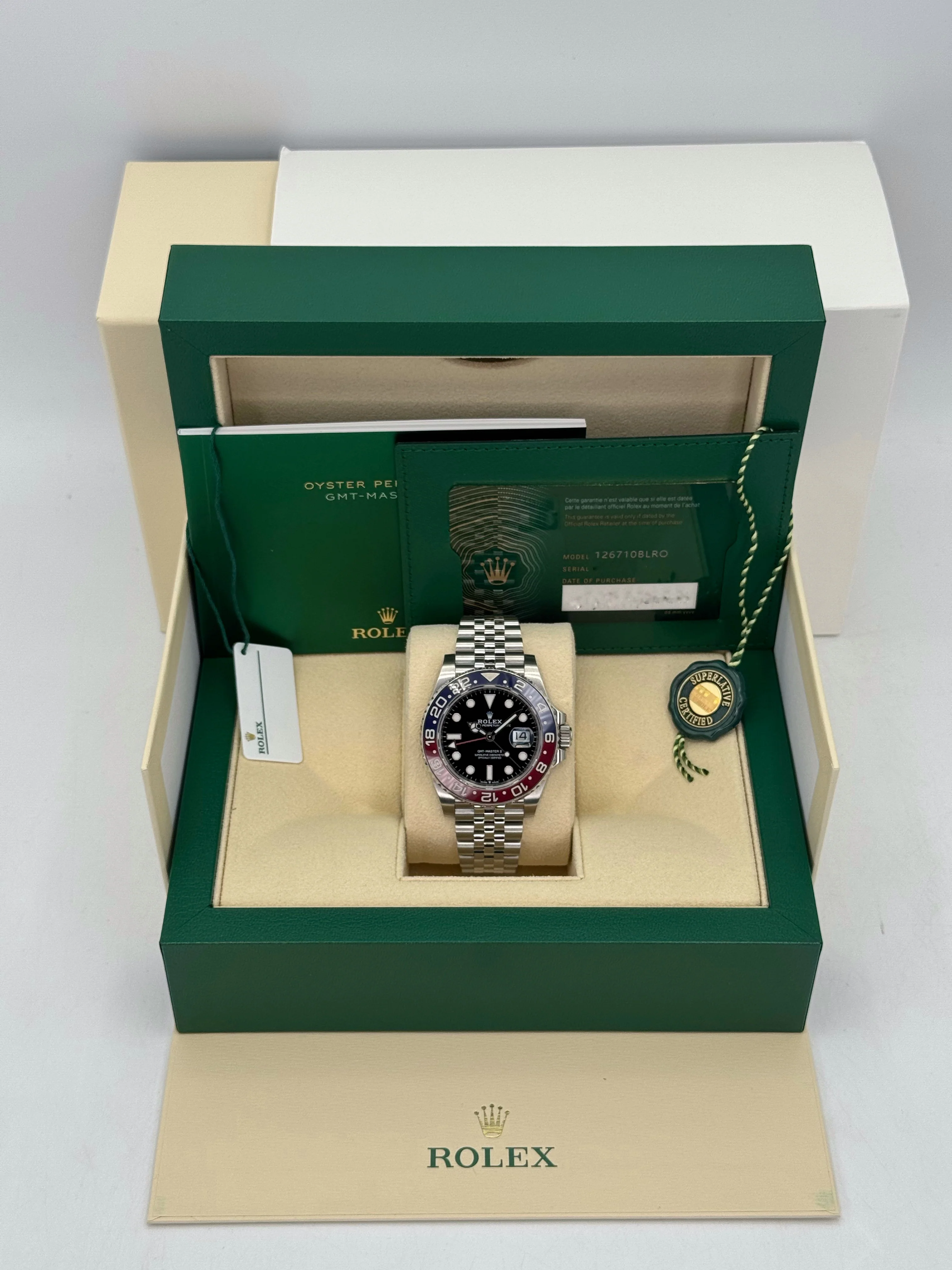2023 Rolex GMT-Master II "Pepsi" 40mm 126710BLRO Jubilee - Image 9