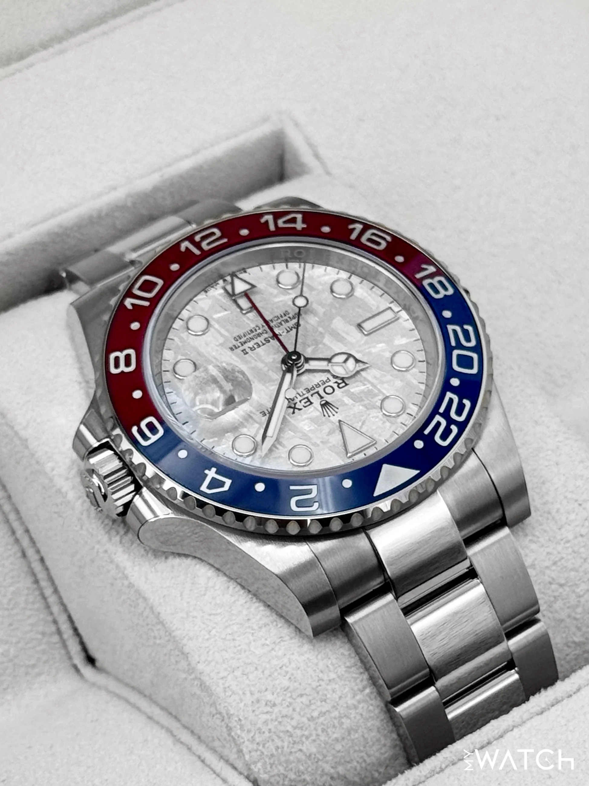 2023 Rolex GMT-Master II "Pepsi" 40mm 126719BLRO Meteorite Dial - Image 8