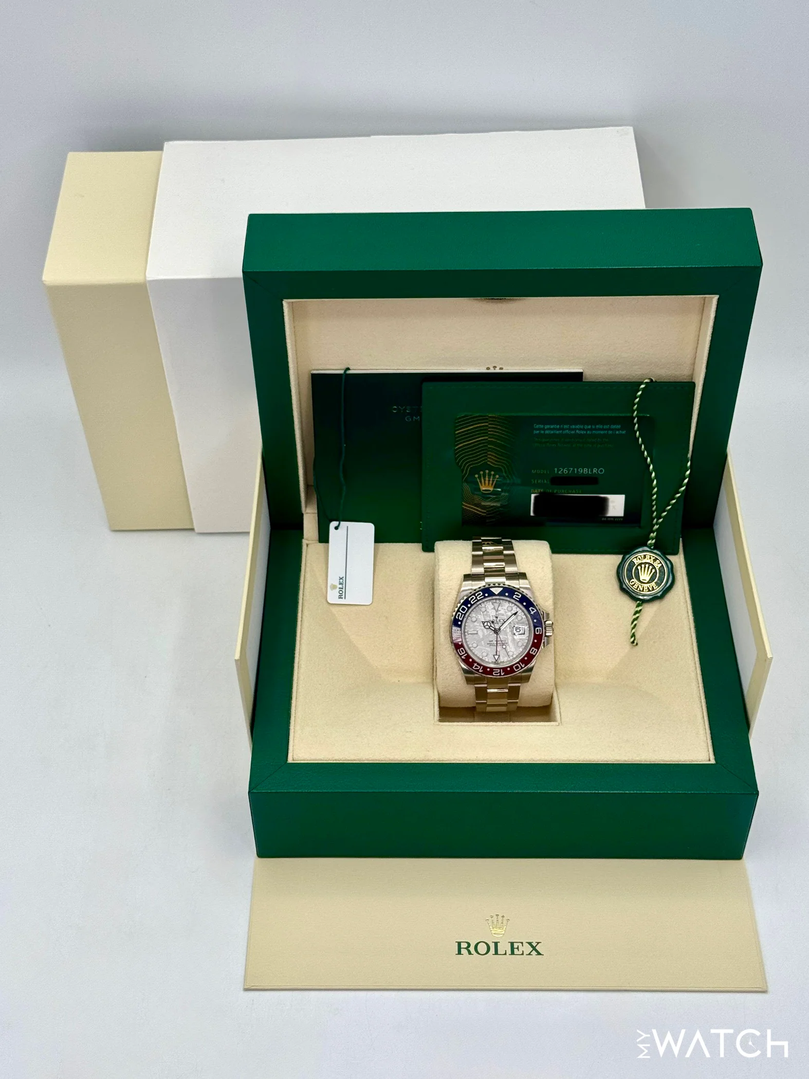 2023 Rolex GMT-Master II "Pepsi" 40mm 126719BLRO Meteorite Dial - Image 9