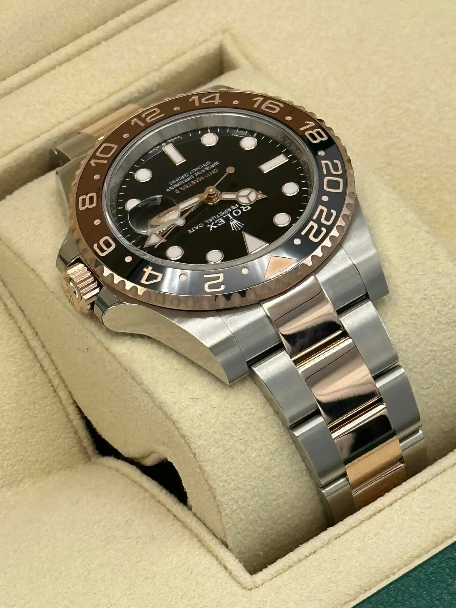 NEW 2023 Rolex GMT-Master II "Rootbeer" 40mm 126711CHNR Two-Tone - Image 5
