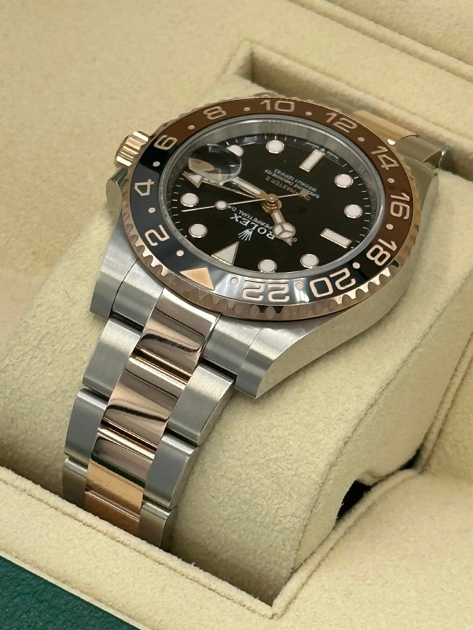 NEW 2023 Rolex GMT-Master II "Rootbeer" 40mm 126711CHNR Two-Tone - Image 6