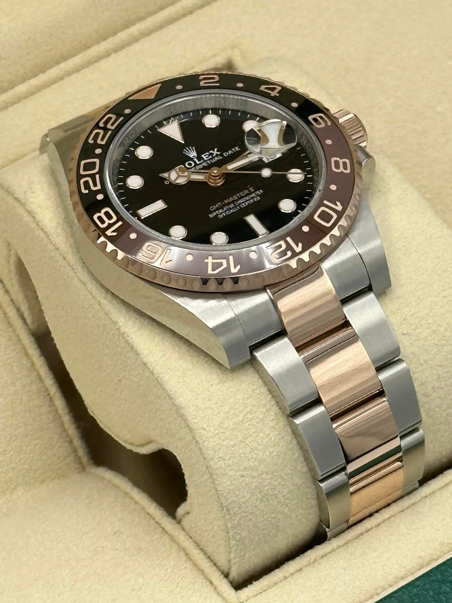 NEW 2023 Rolex GMT-Master II "Rootbeer" 40mm 126711CHNR Two-Tone - Image 7