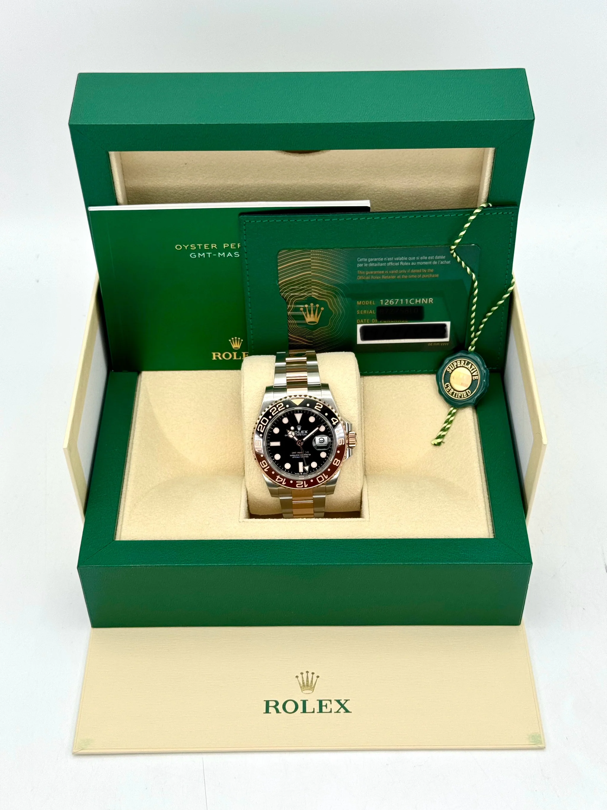 2023 Rolex GMT-Master II "Rootbeer" 40mm 126711CHNR Two-Tone - Image 11