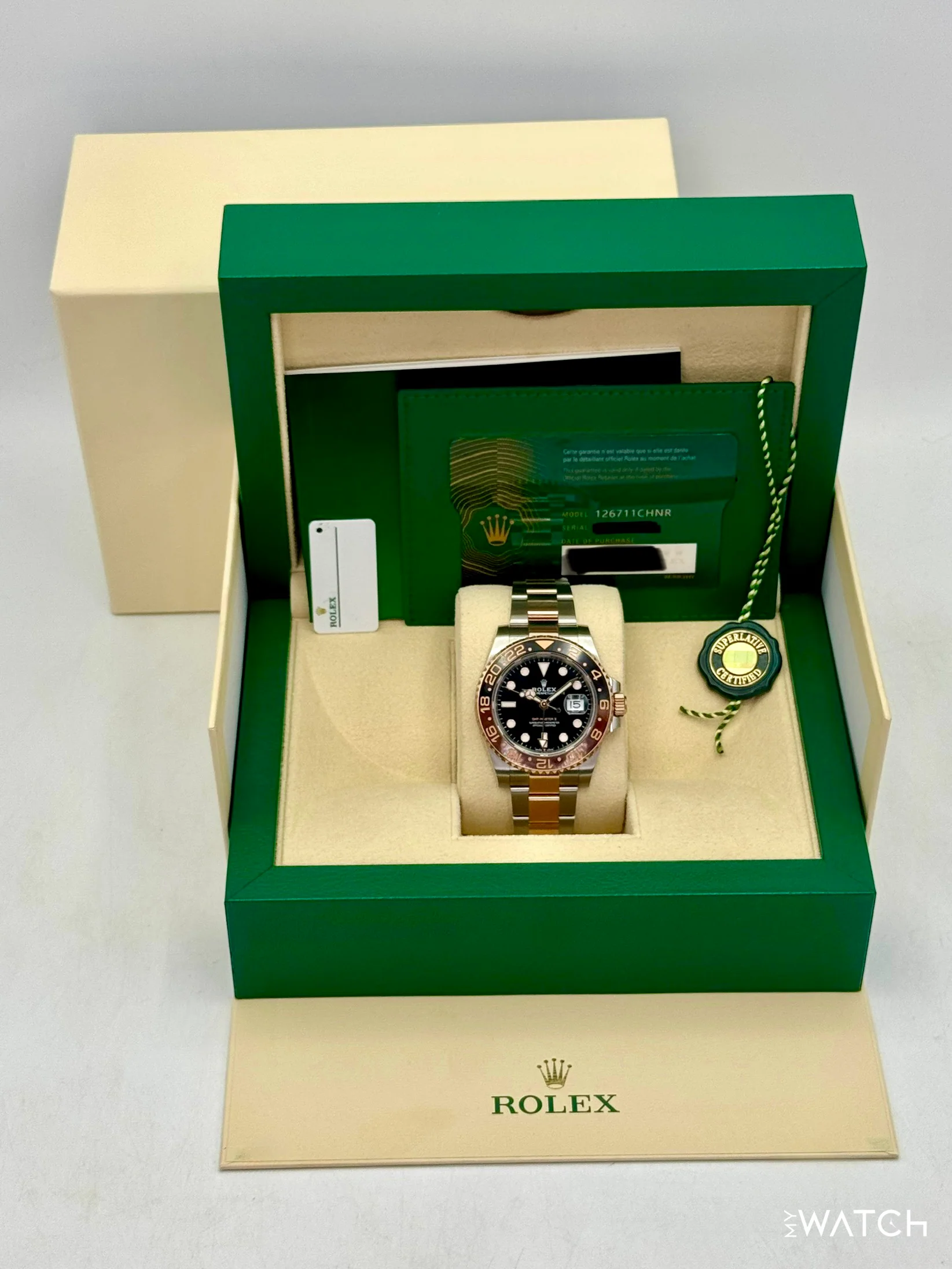 2023 Rolex GMT-Master II "Rootbeer" 40mm 126711CHNR Two-Tone - Image 9