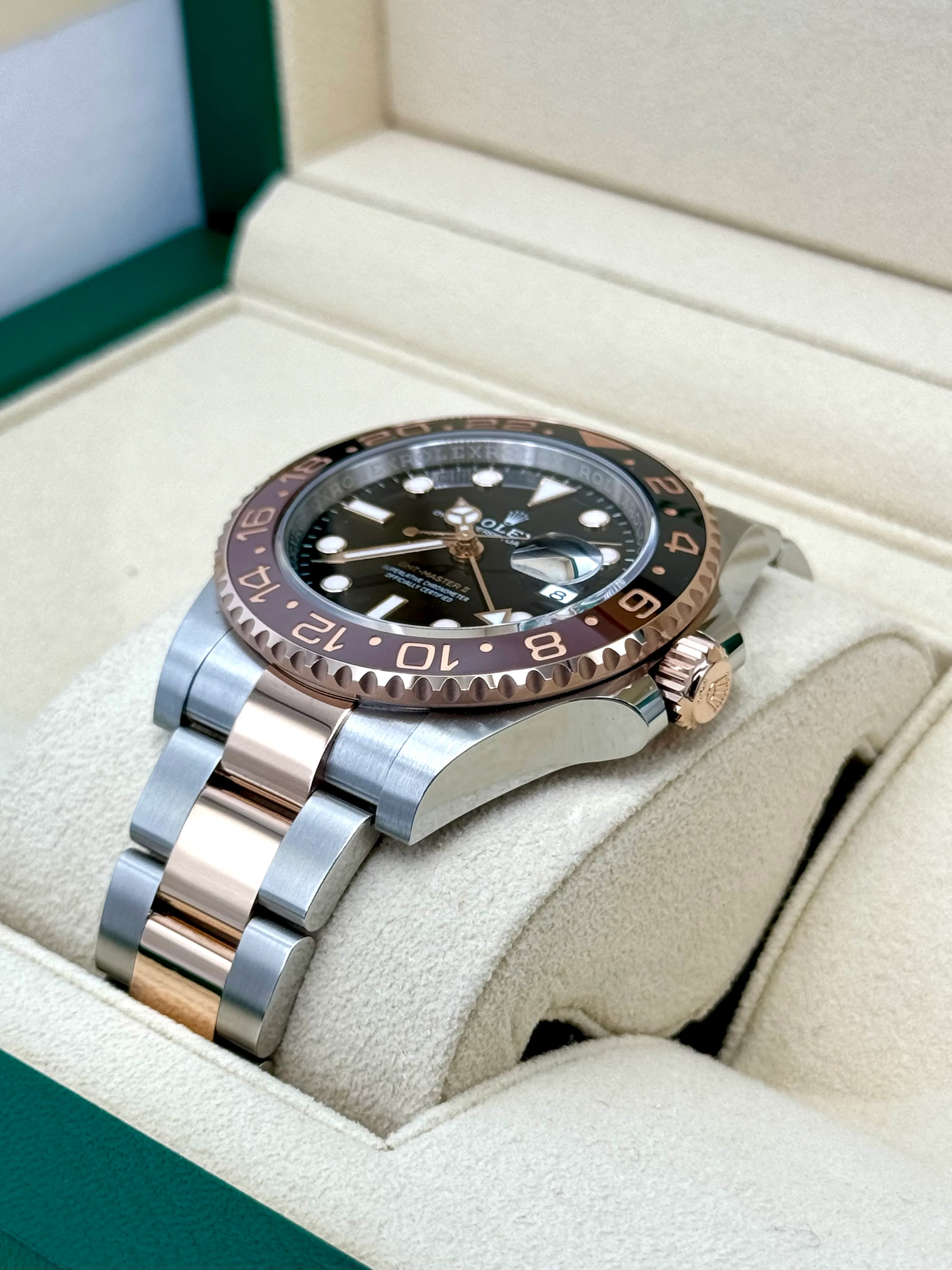 NEW 2023 Rolex GMT-Master II "Rootbeer" 40mm 126711CHNR Two-Tone - Image 5