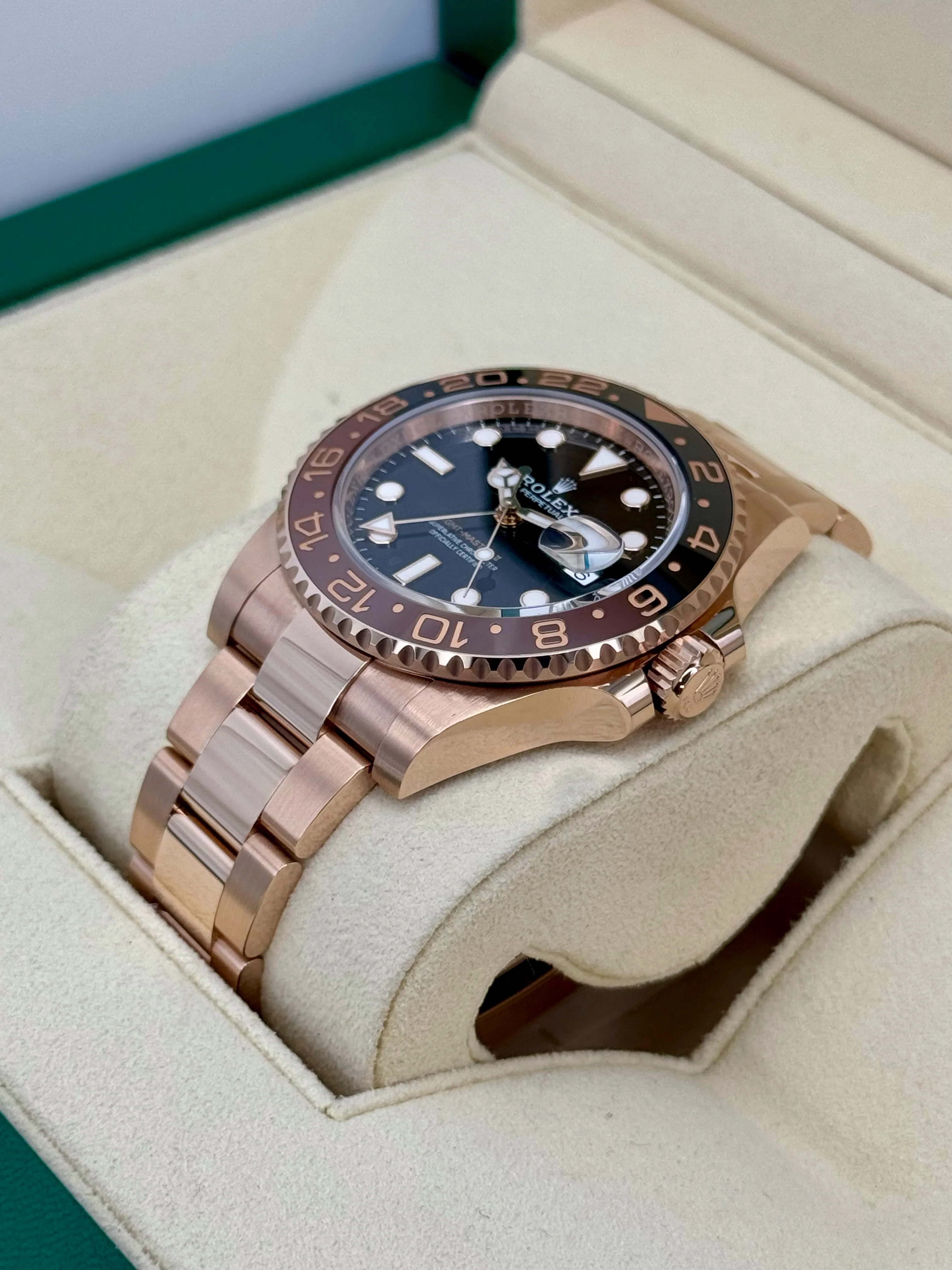 2023 Rolex GMT-Master II "Rootbeer" 40mm 126715CHNR Rose Gold - Image 5