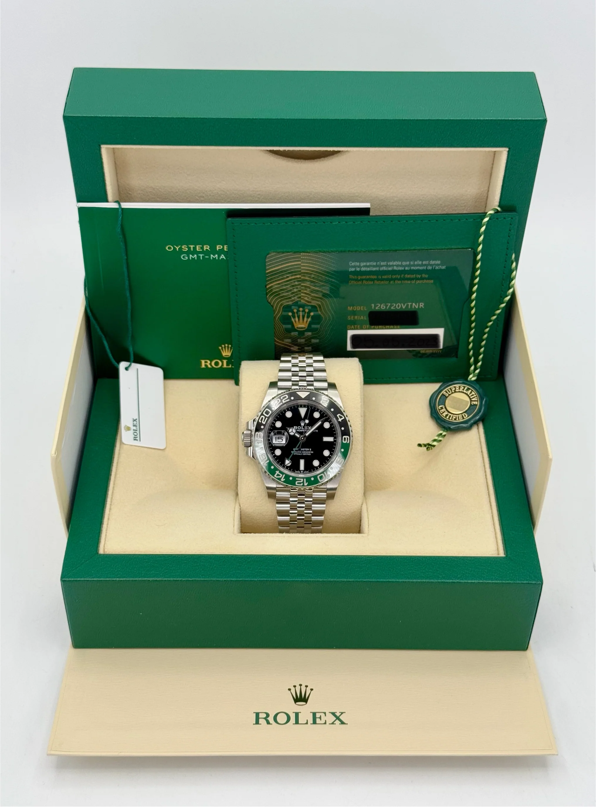 2023 Rolex GMT Master-II "Sprite" 40mm 126720VTNR Jubilee - Image 11