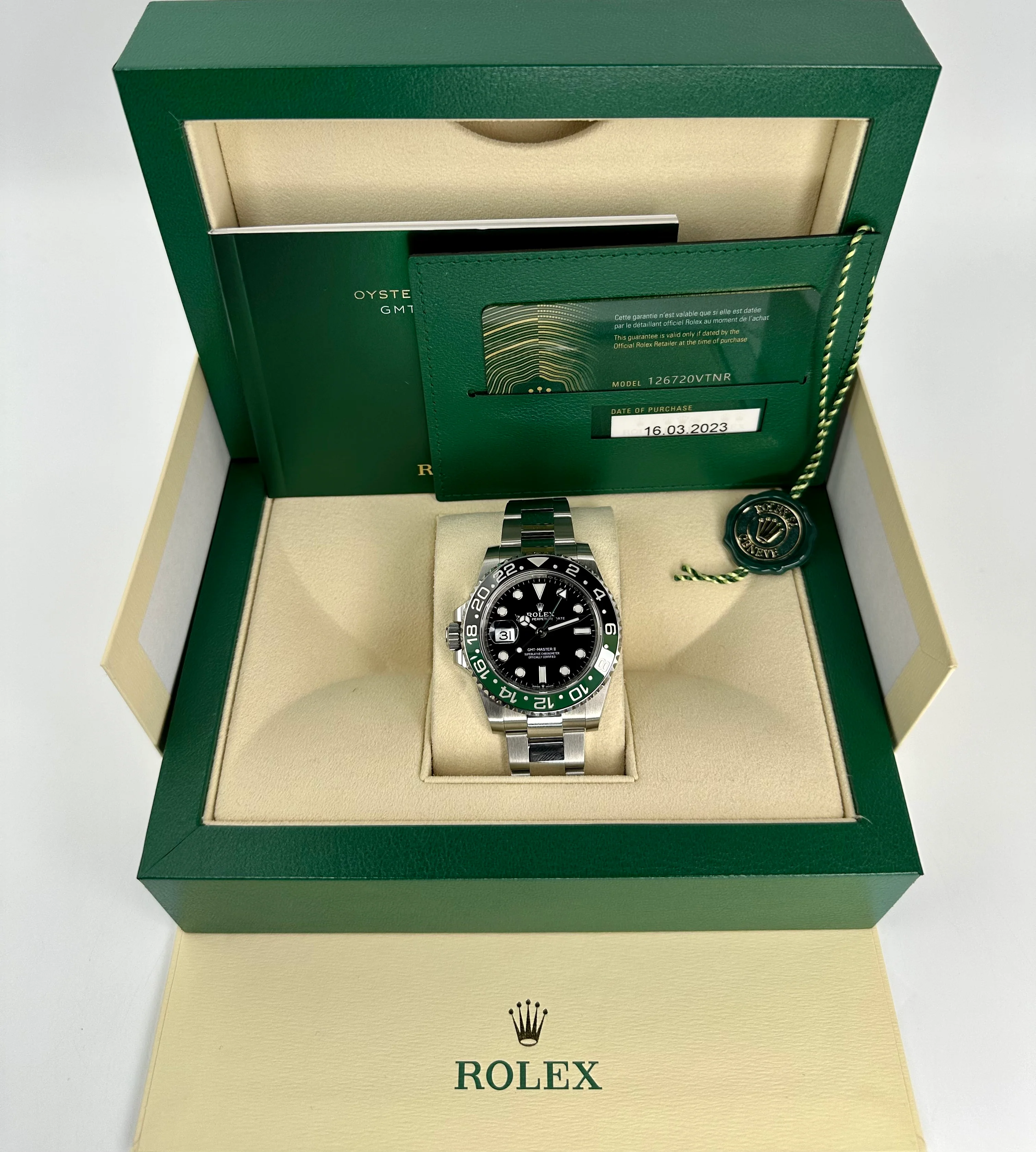 2023 Rolex GMT-Master II "Sprite" 40mm 126720VTNR Oyster - Image 11