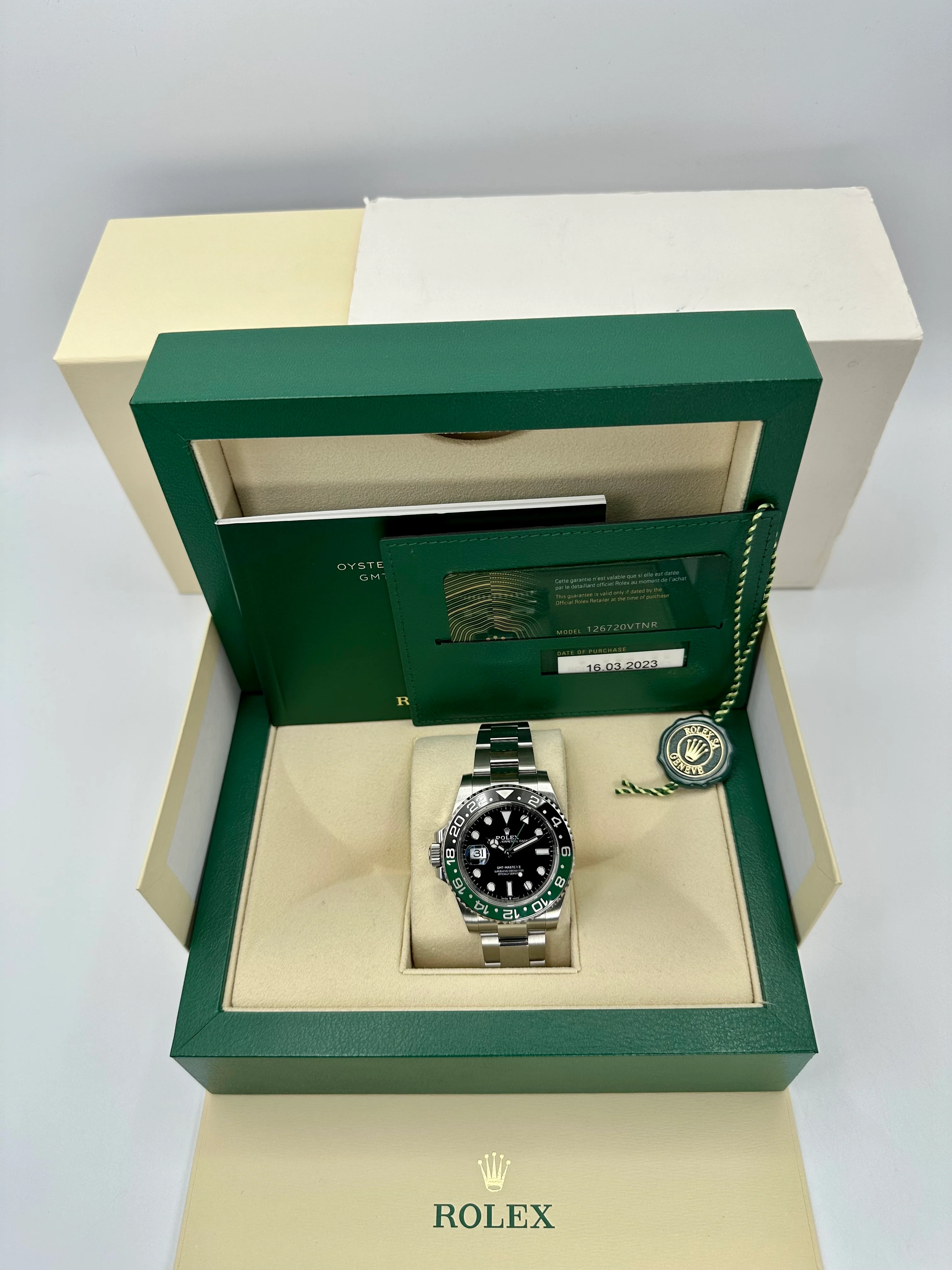 2023 Rolex GMT-Master II "Sprite" 40mm 126720VTNR Oyster - Image 12