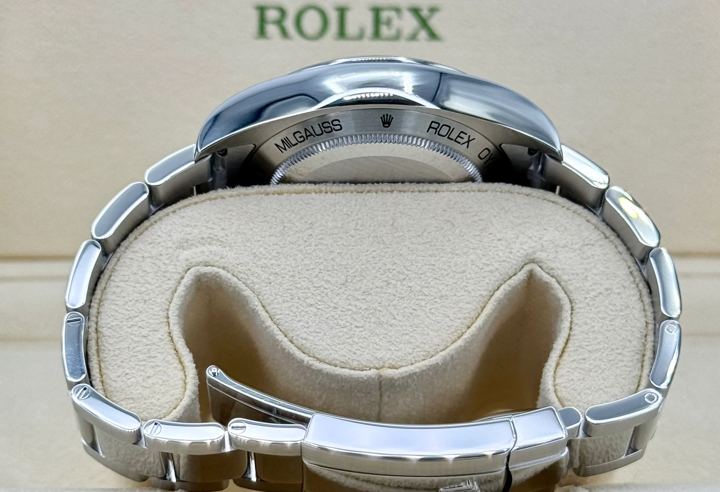 2023 Rolex Milgauss 40mm 116400GV Stainless Steel Blue Dial - Image 10