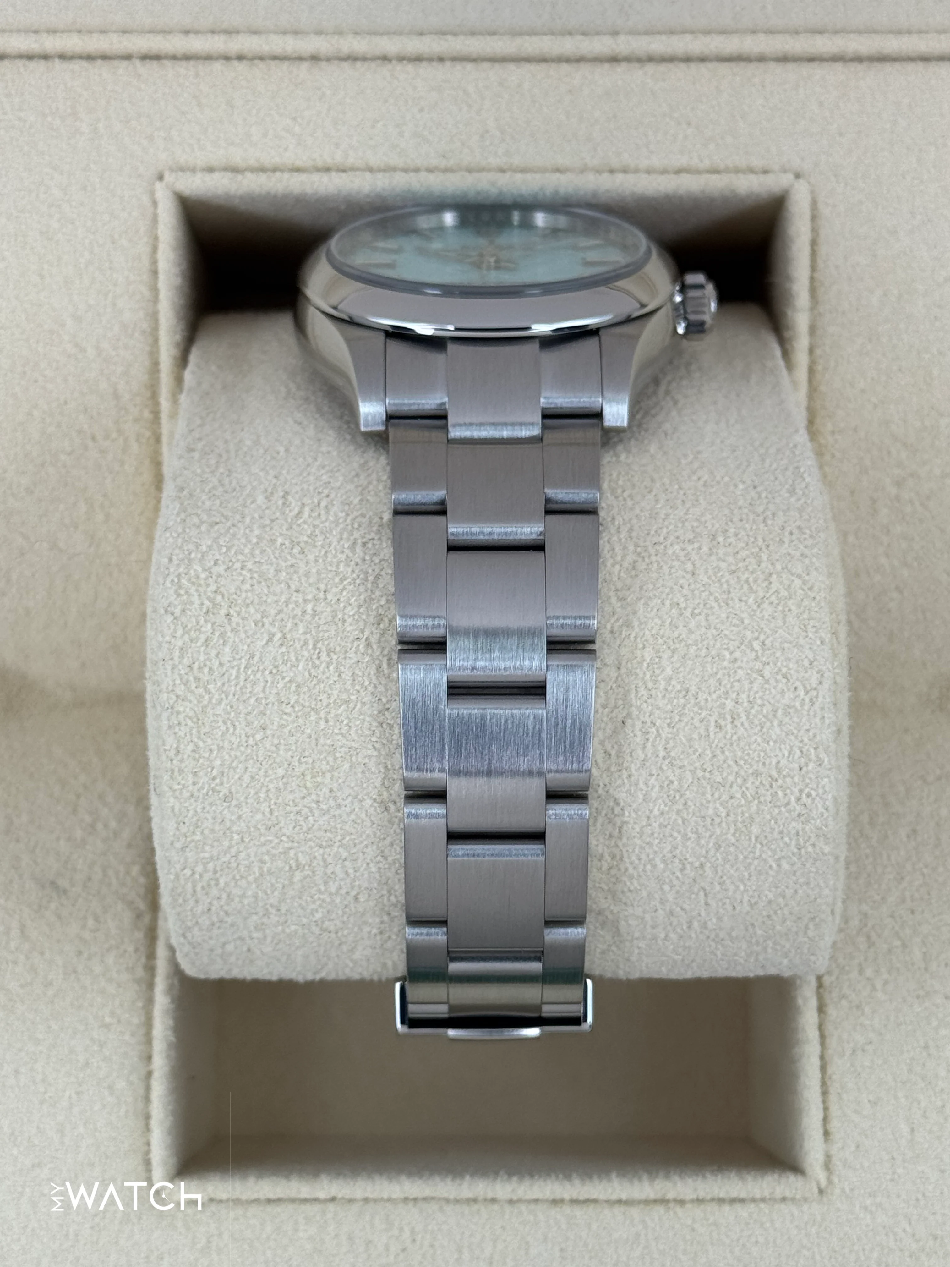 2023 Rolex Oyster Perpetual 31mm 277200 Turquoise Tiffany Blue Dial - Image 3
