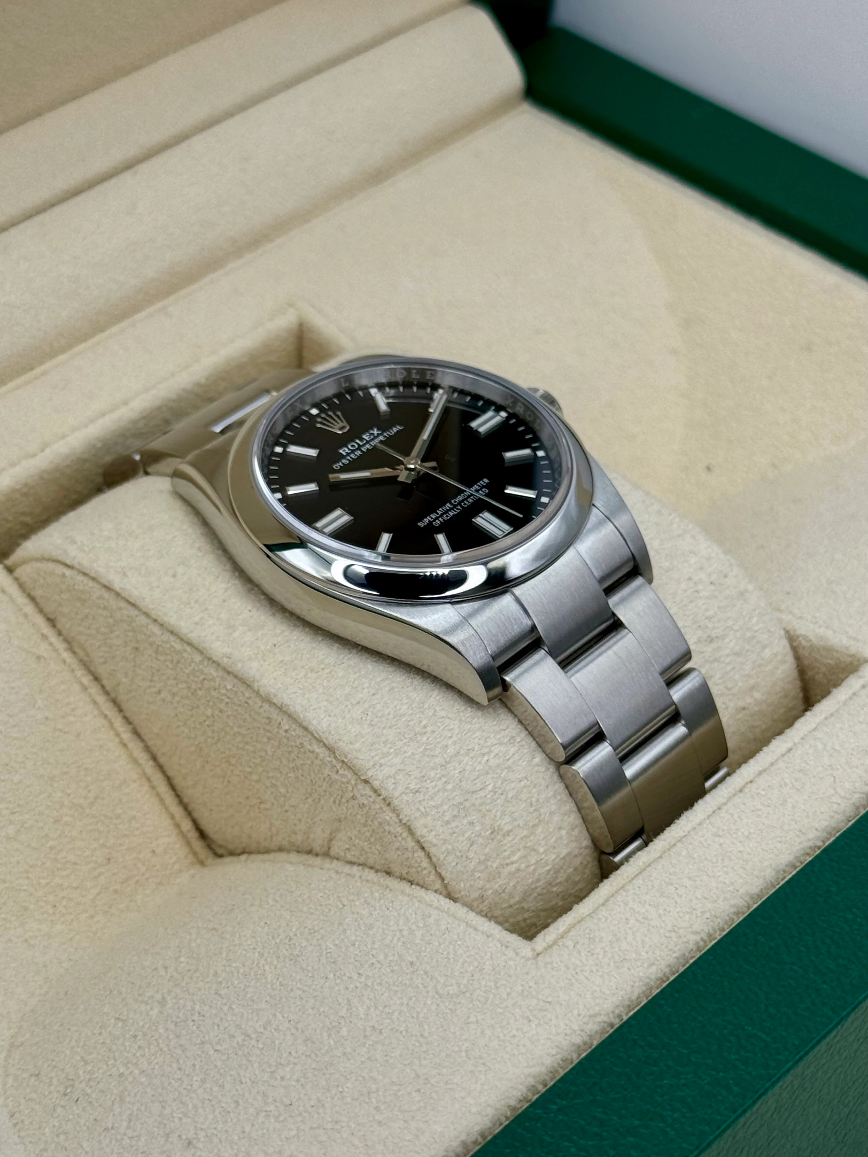 2023 Rolex Oyster Perpetual 36mm 126000 Black Dial - Image 6